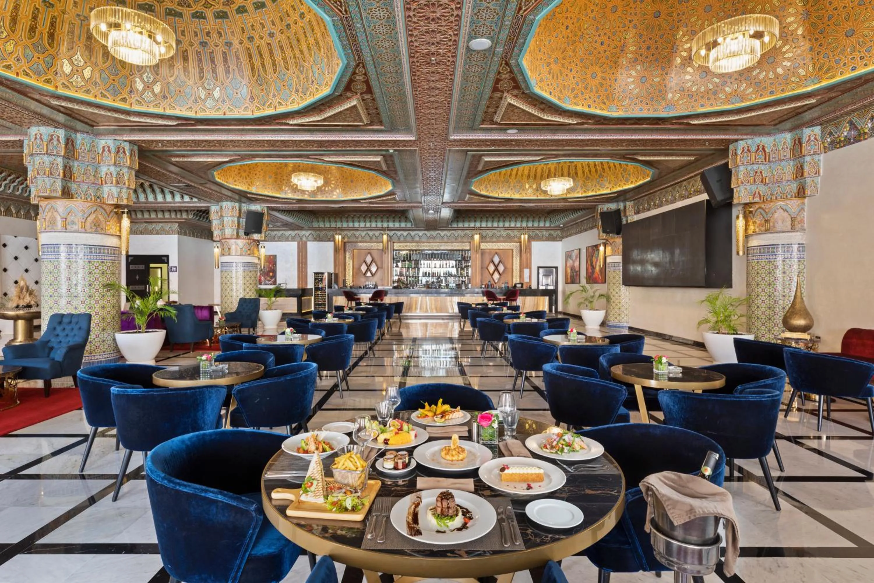 Restaurant/places to eat in Savoy Le Grand Hotel Marrakech