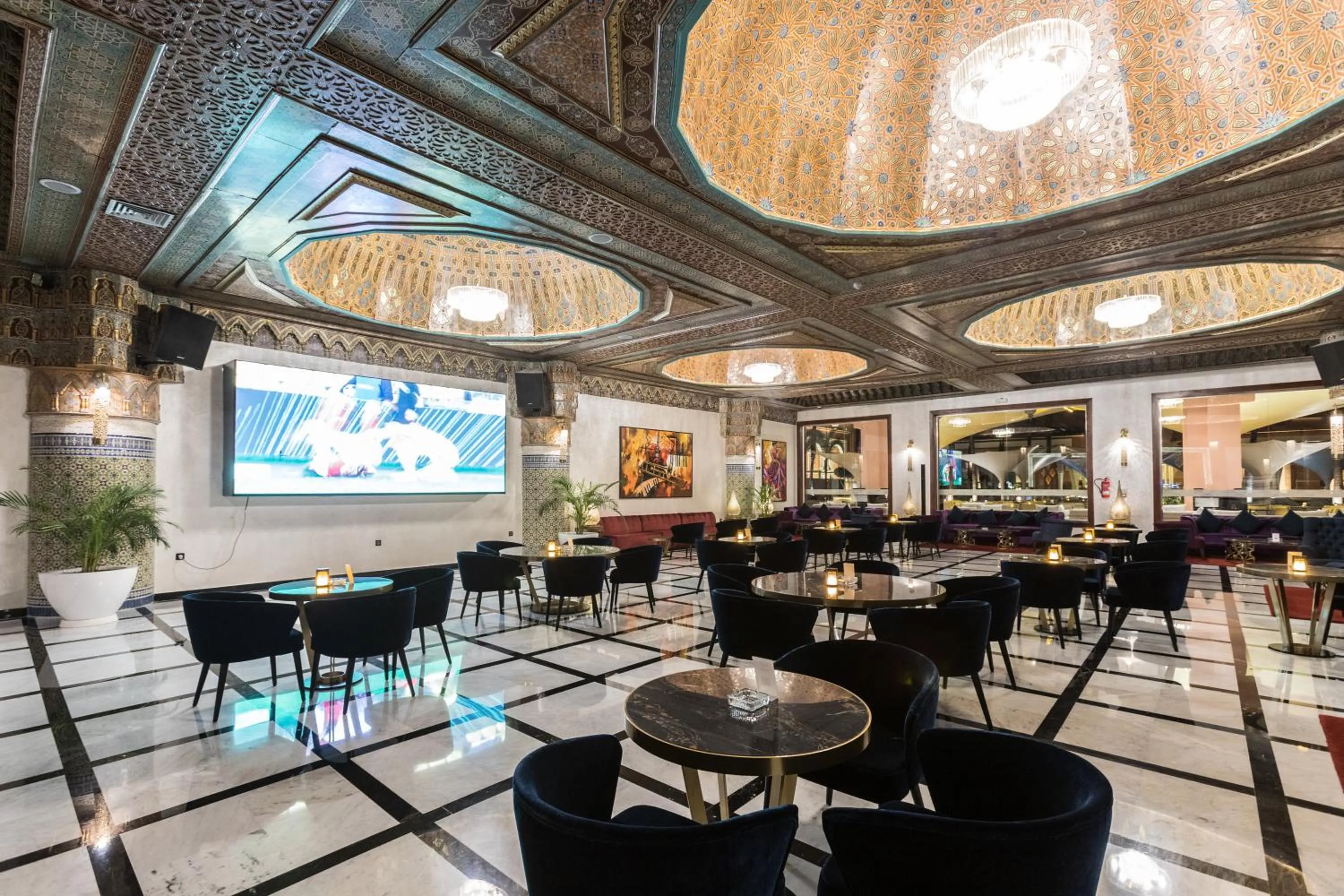 Restaurant/places to eat in Savoy Le Grand Hotel Marrakech