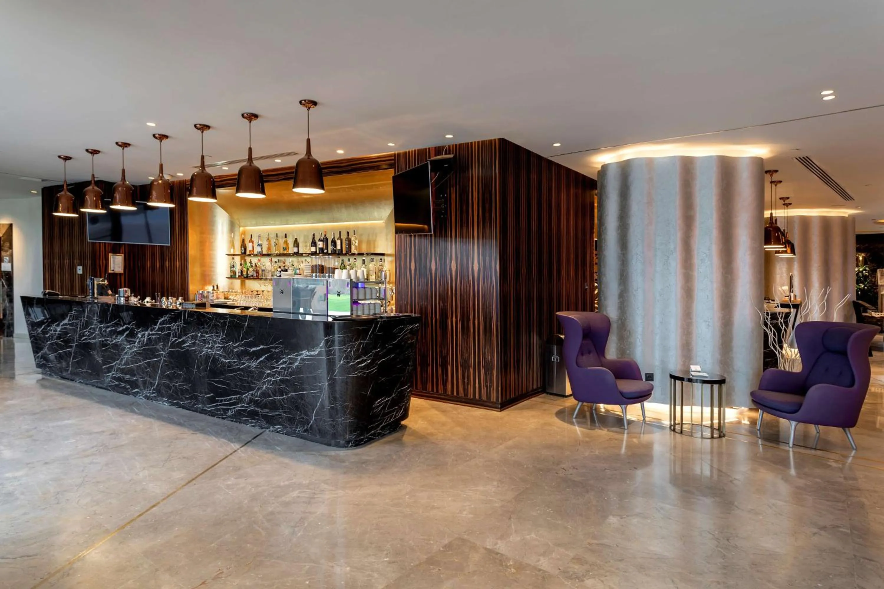 Lounge or bar in Radisson Blu Hotel Istanbul Ottomare