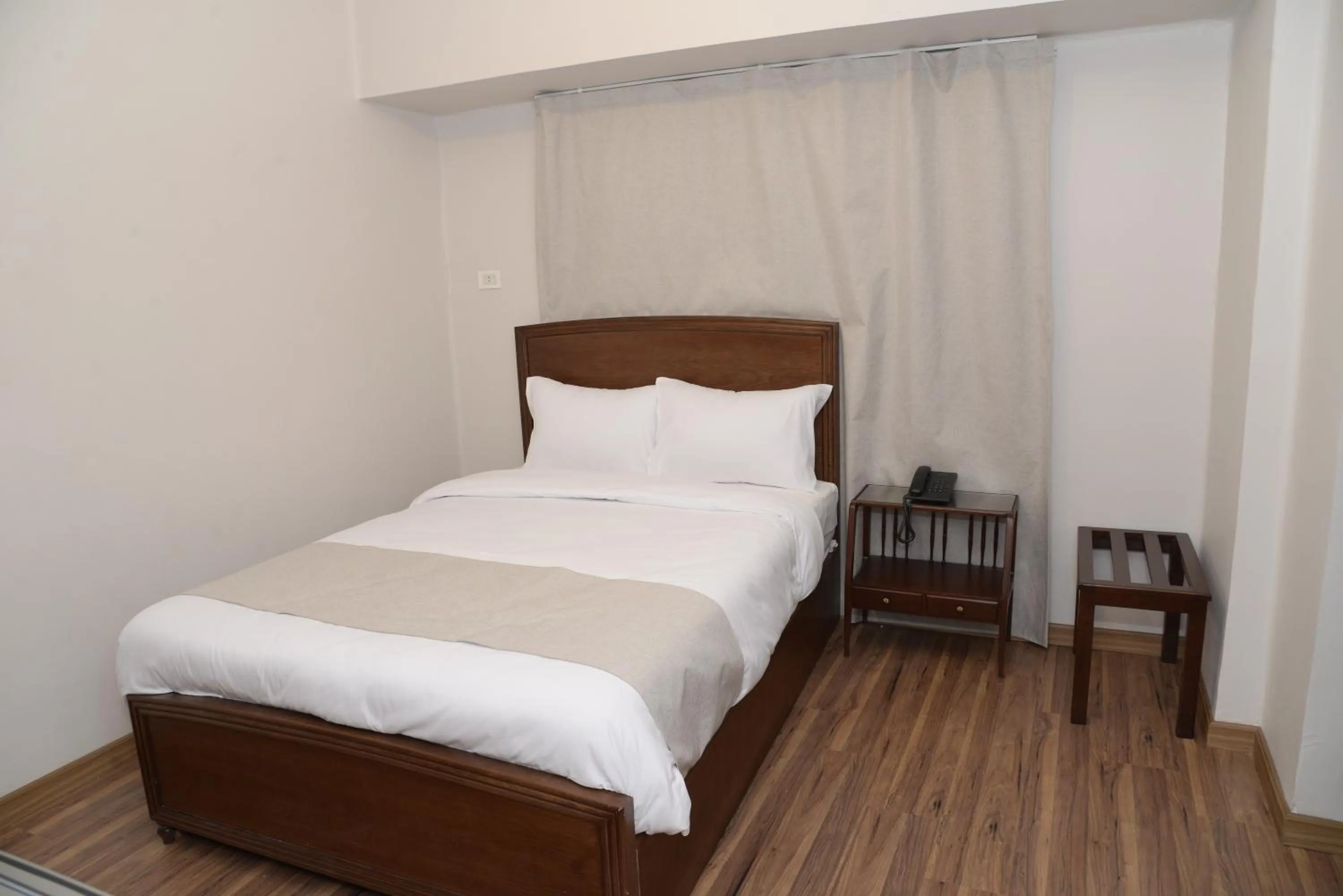 Bed in Lotus Hotel Cairo