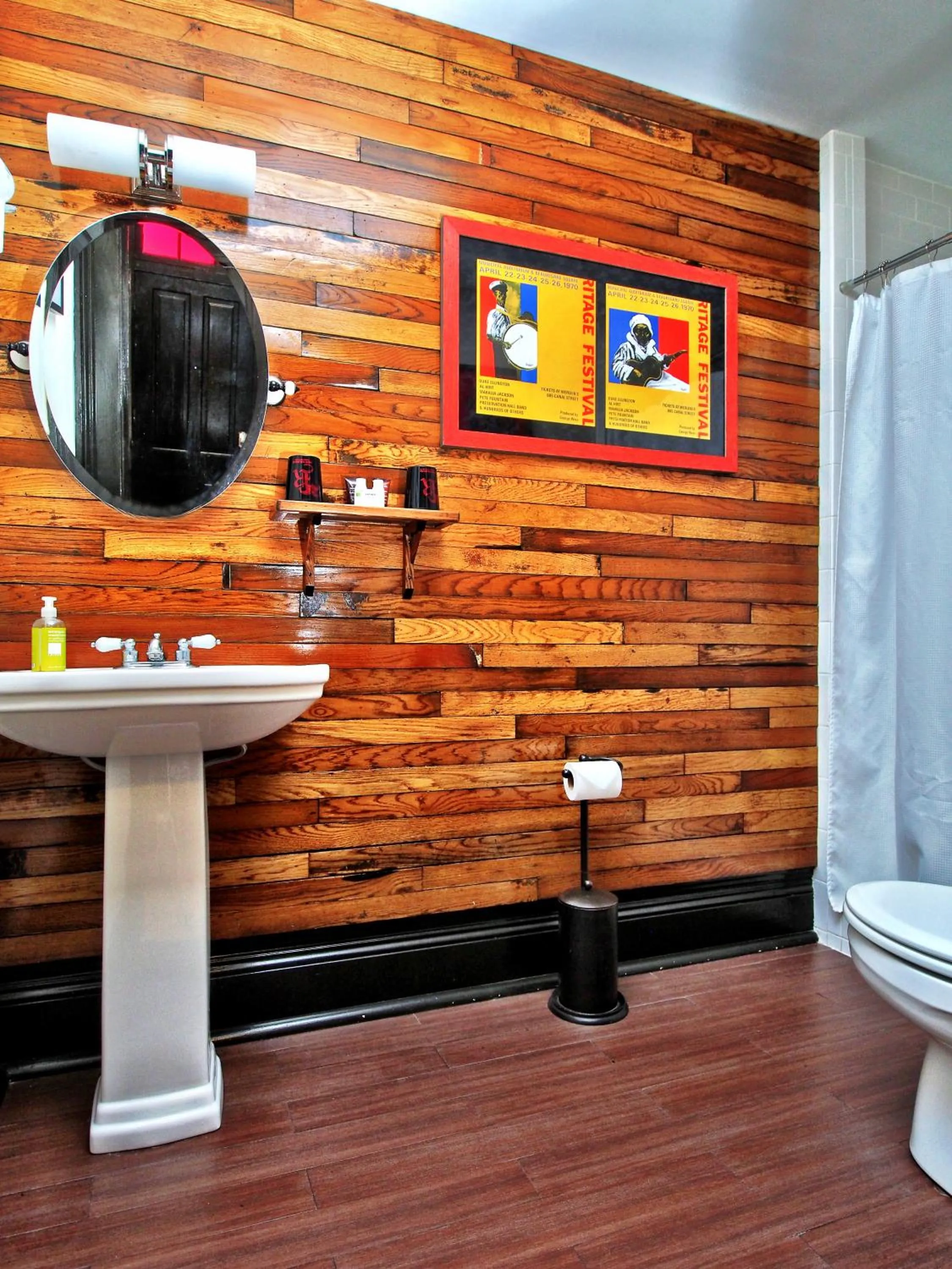 Bathroom in Royal Street Inn & Bar