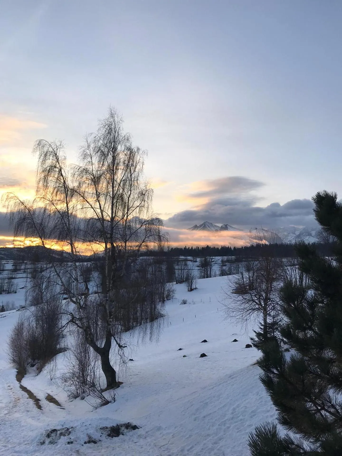 Natural landscape in Siumno Izba B&B Brzegi