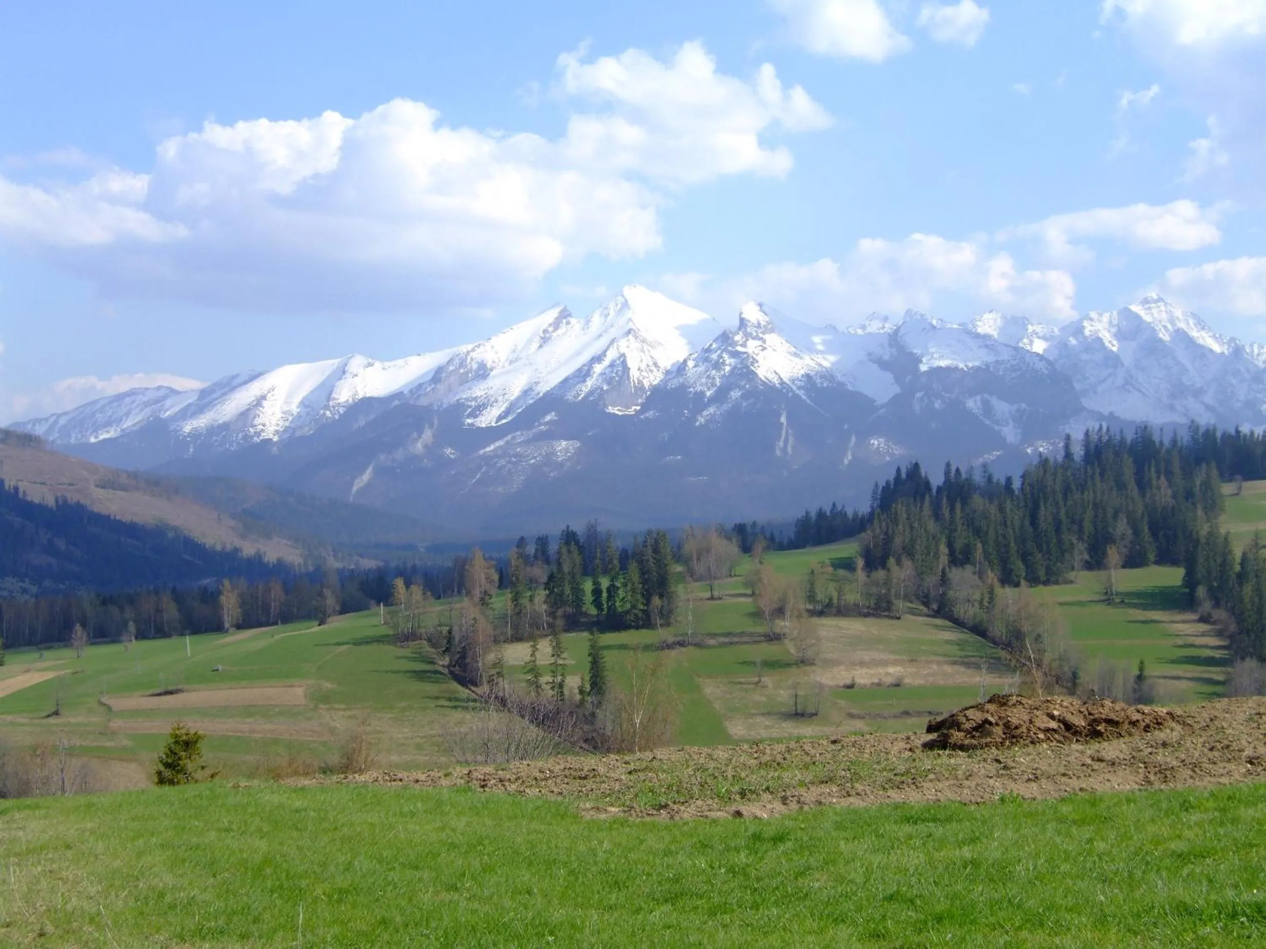 Natural landscape in Siumno Izba B&B Brzegi
