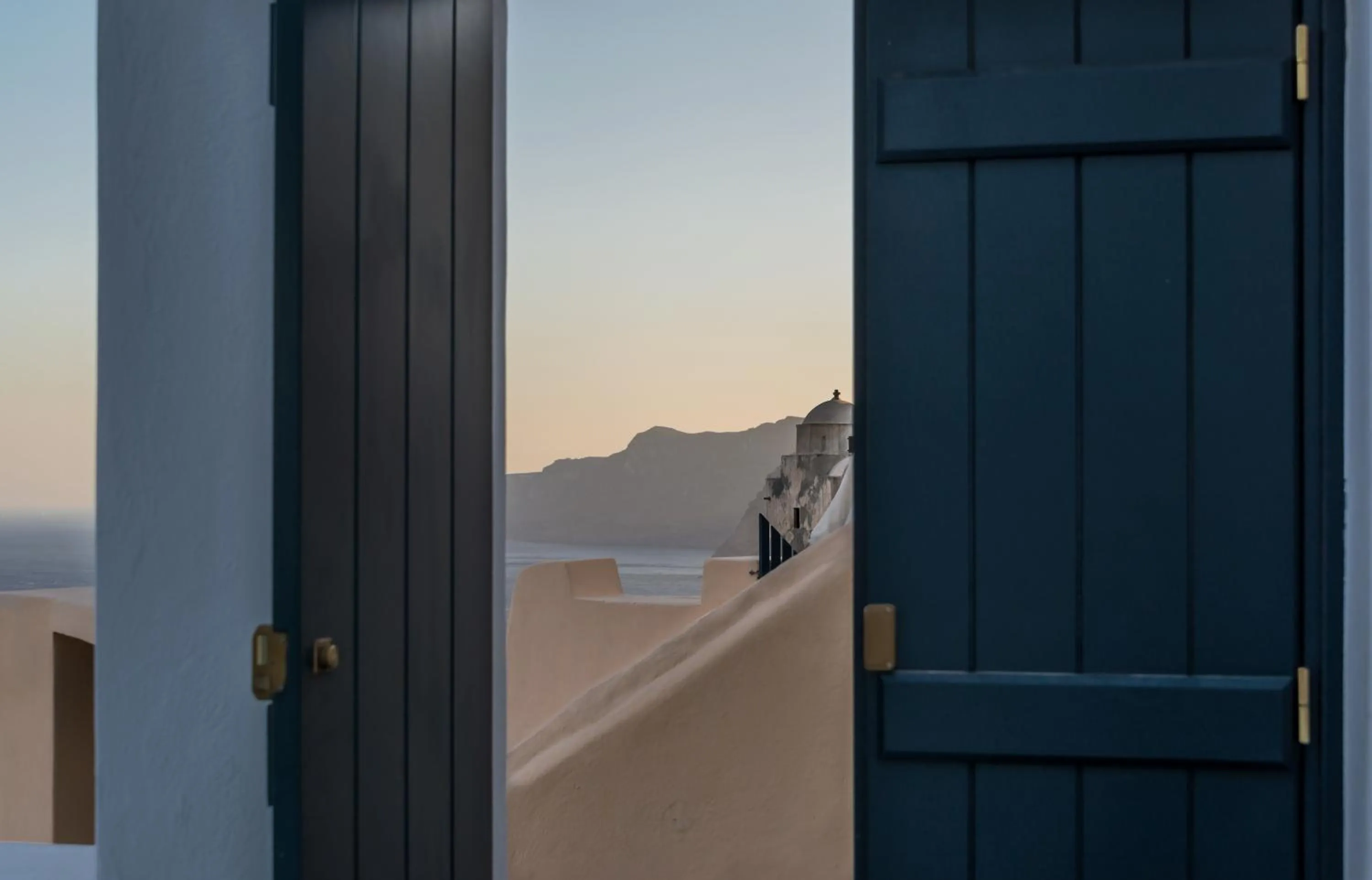 Facade/entrance in Pina Caldera Residence