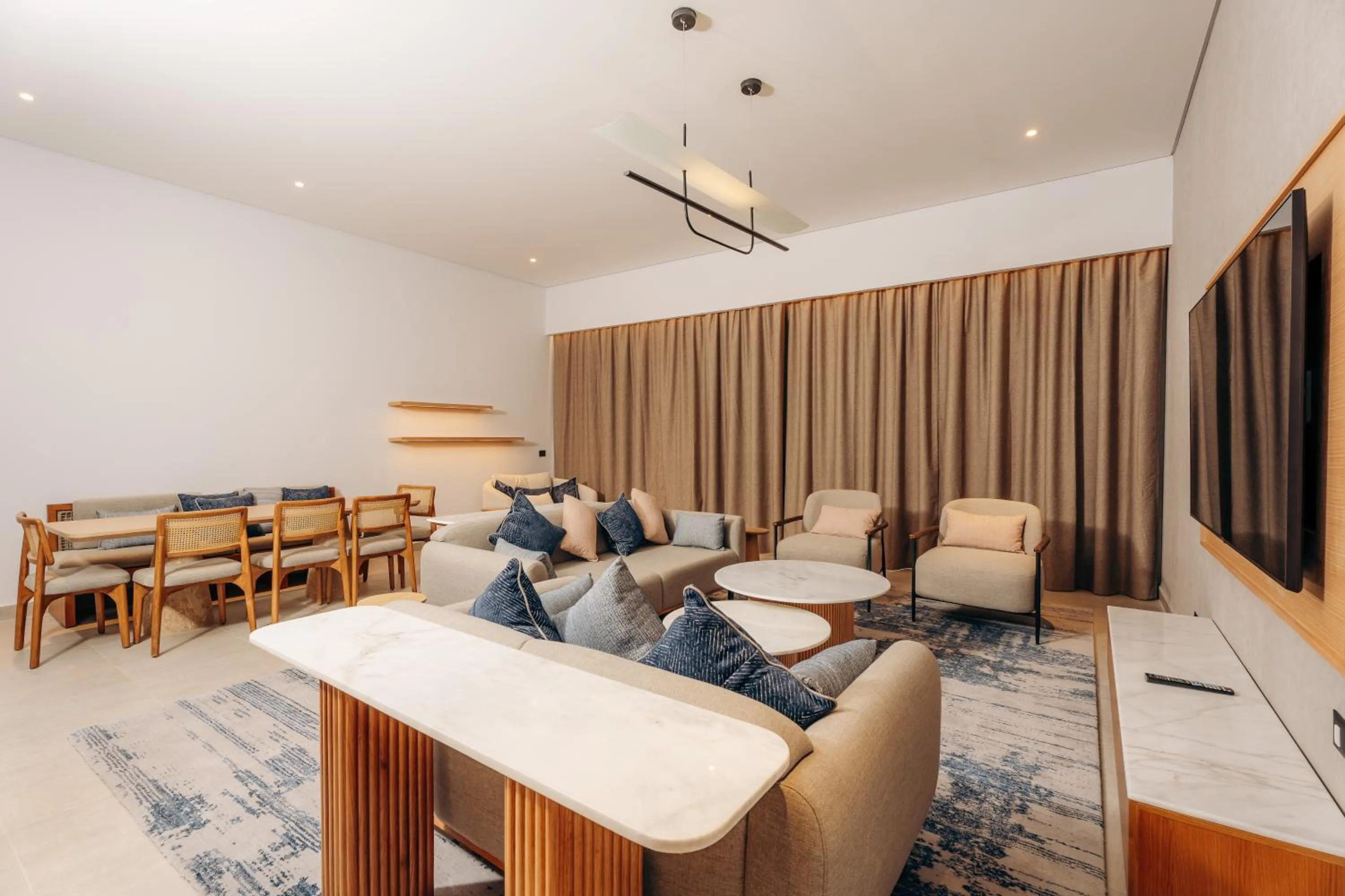 Living room in Sheraton Soma Bay Resort