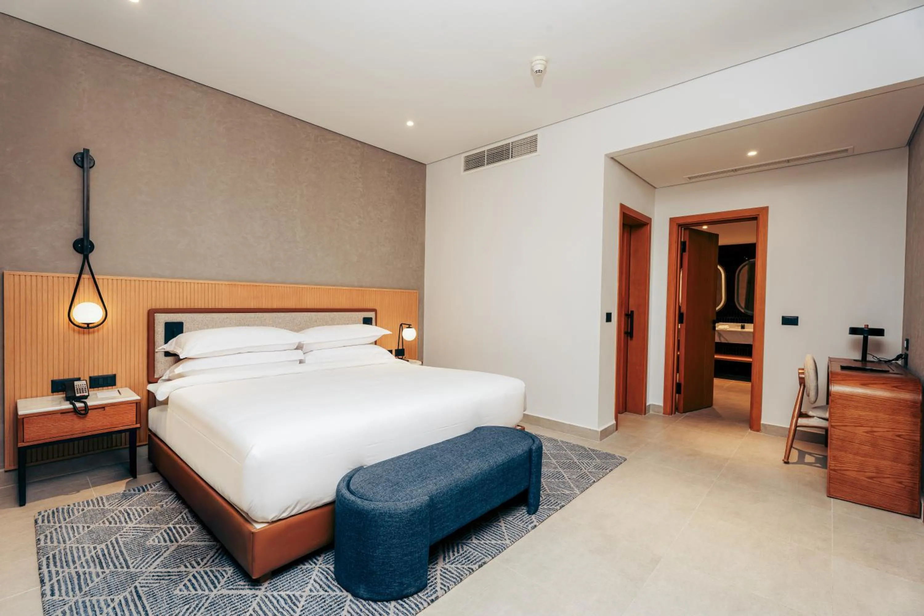 Bed in Sheraton Soma Bay Resort