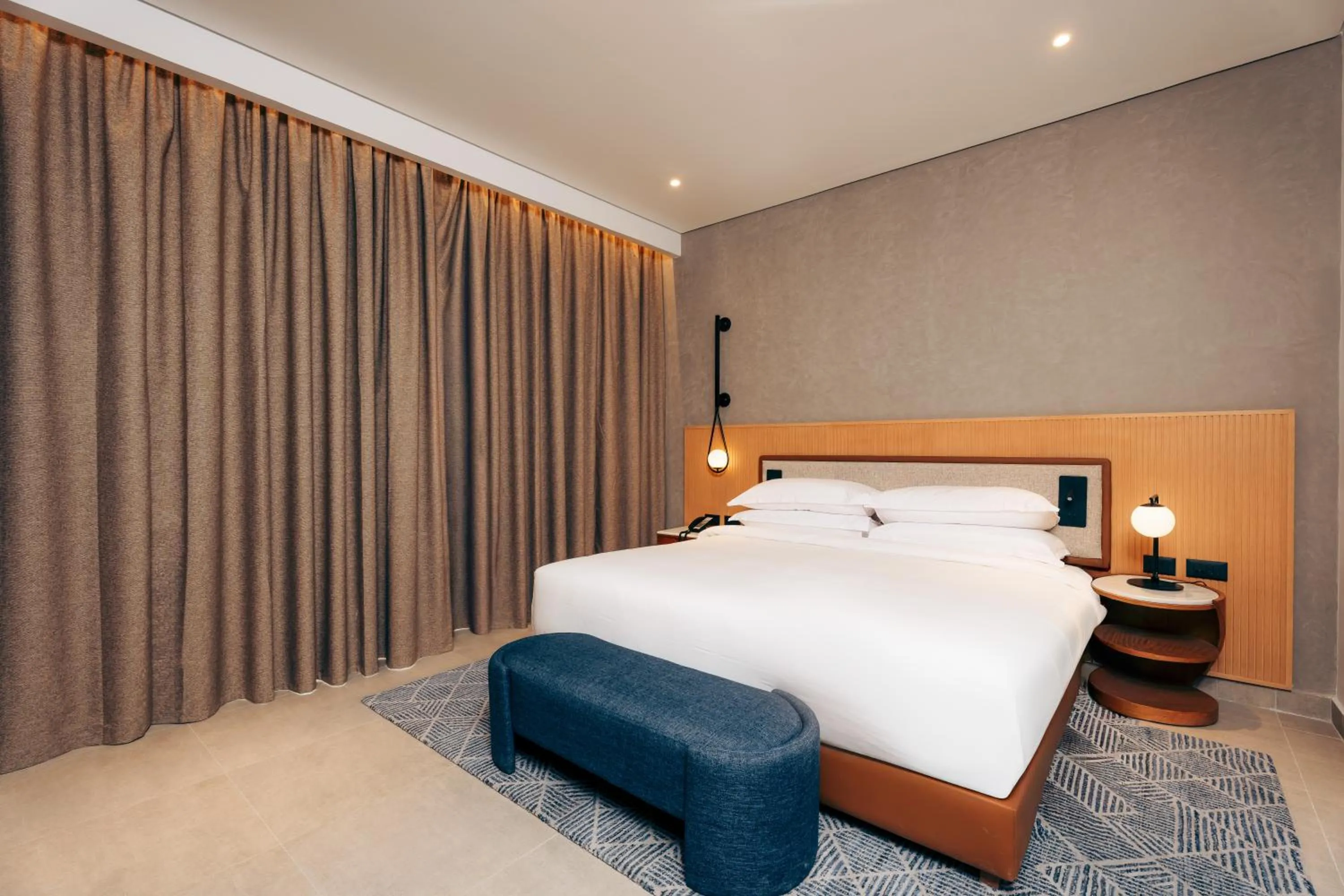 Bed in Sheraton Soma Bay Resort