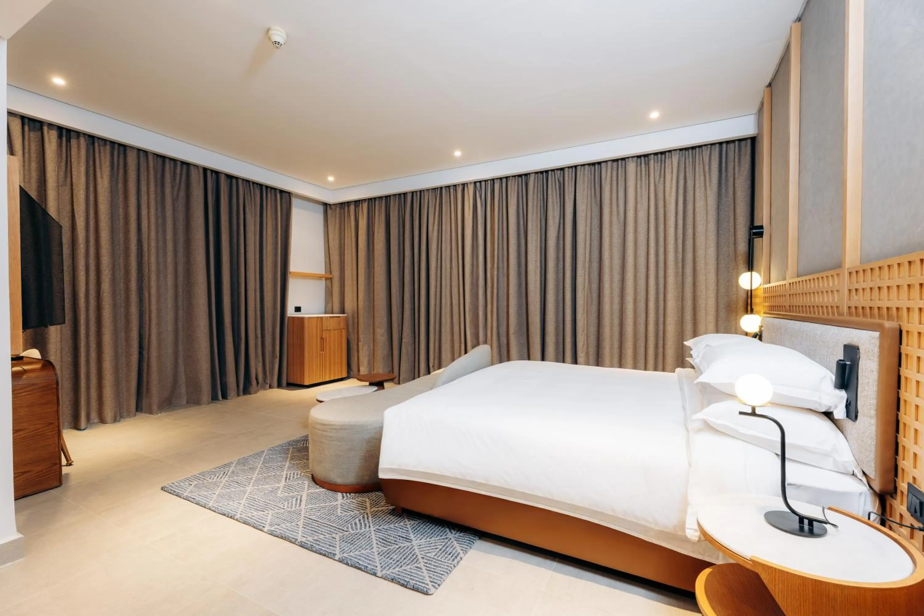 Bed in Sheraton Soma Bay Resort