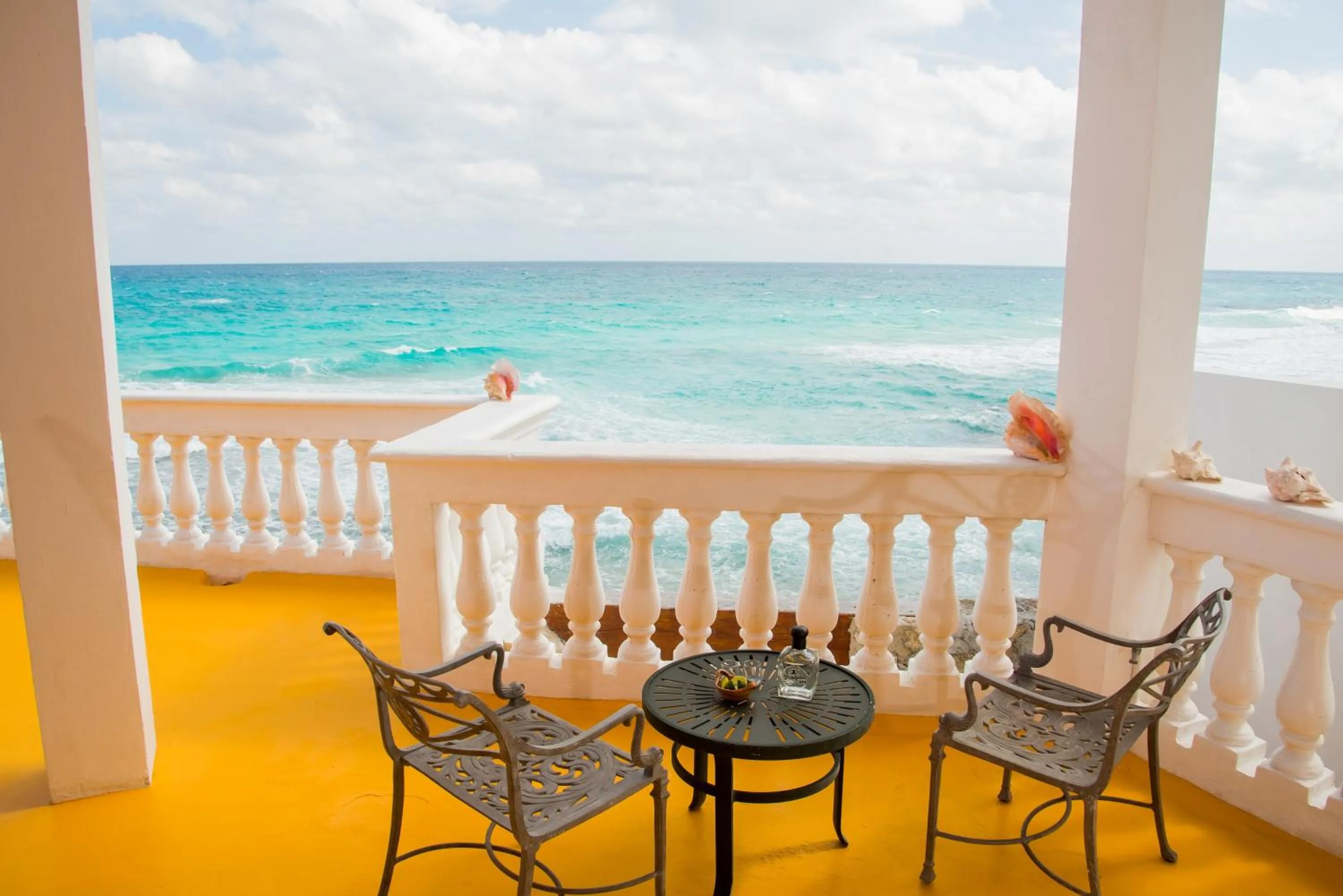 Balcony/Terrace in Villa Elena Isla Mujeres