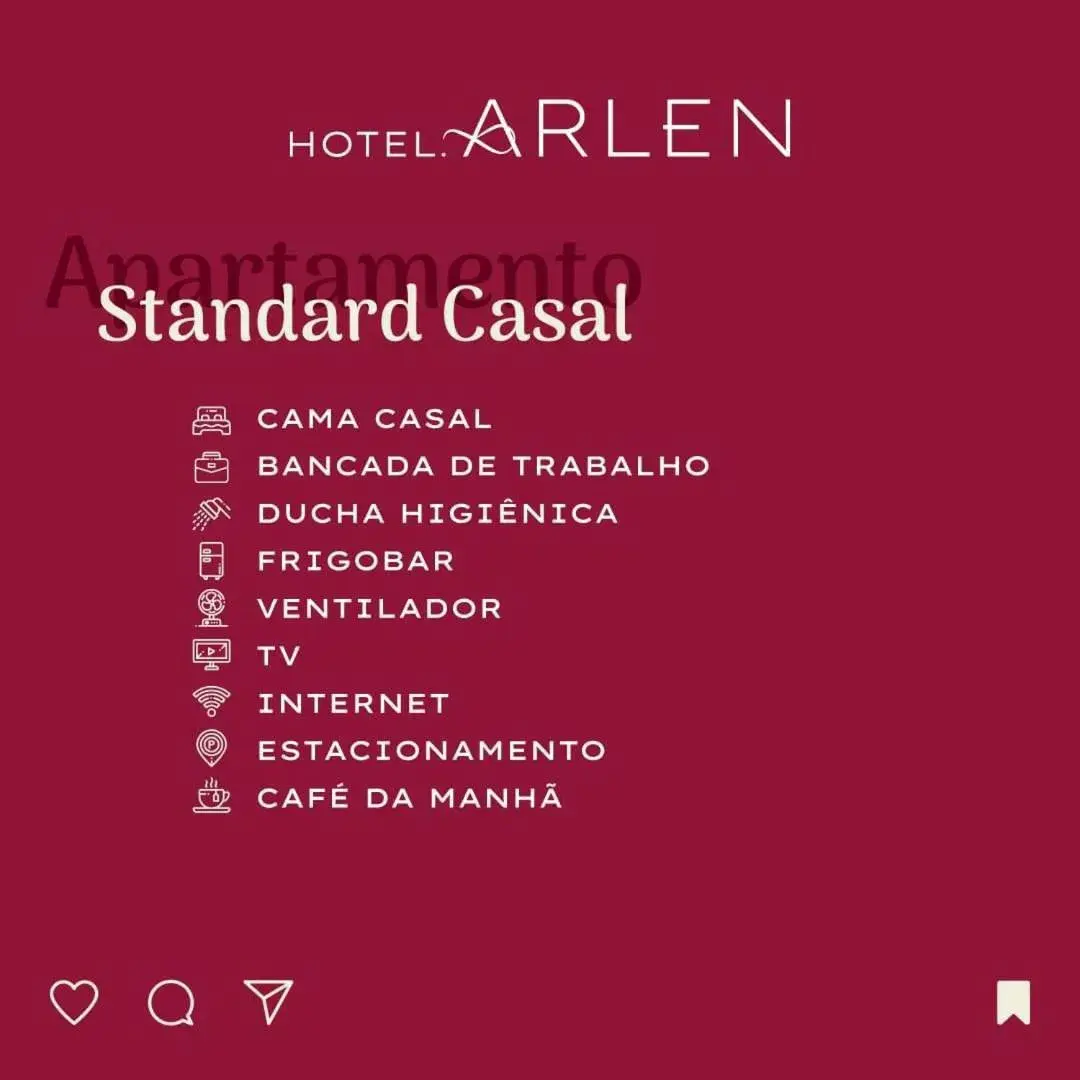 Standard Double Room in Hotel Arlen Standard Double Room in Hotel Arlen