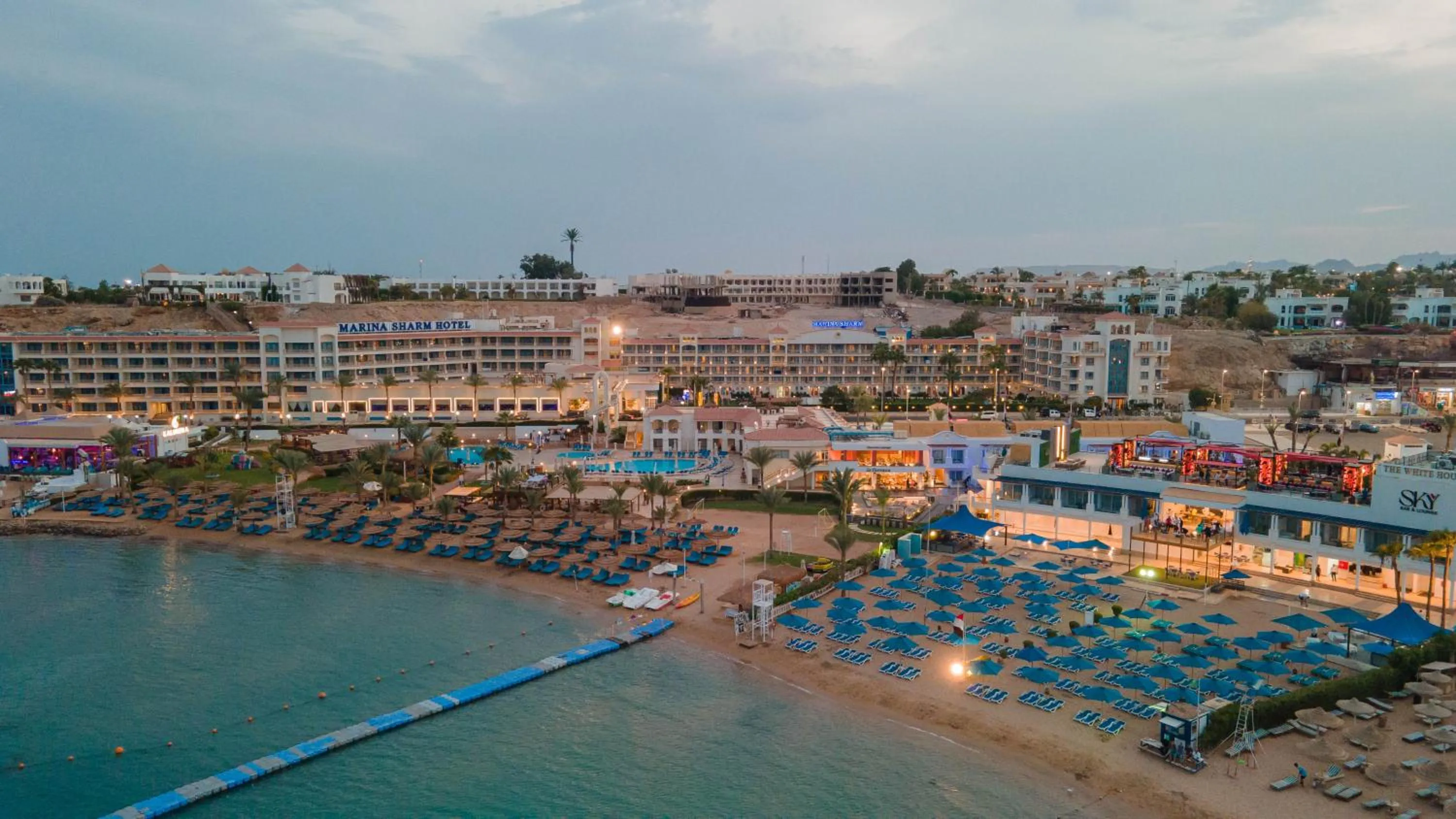 Bird's eye view in Marina Sharm Hotel