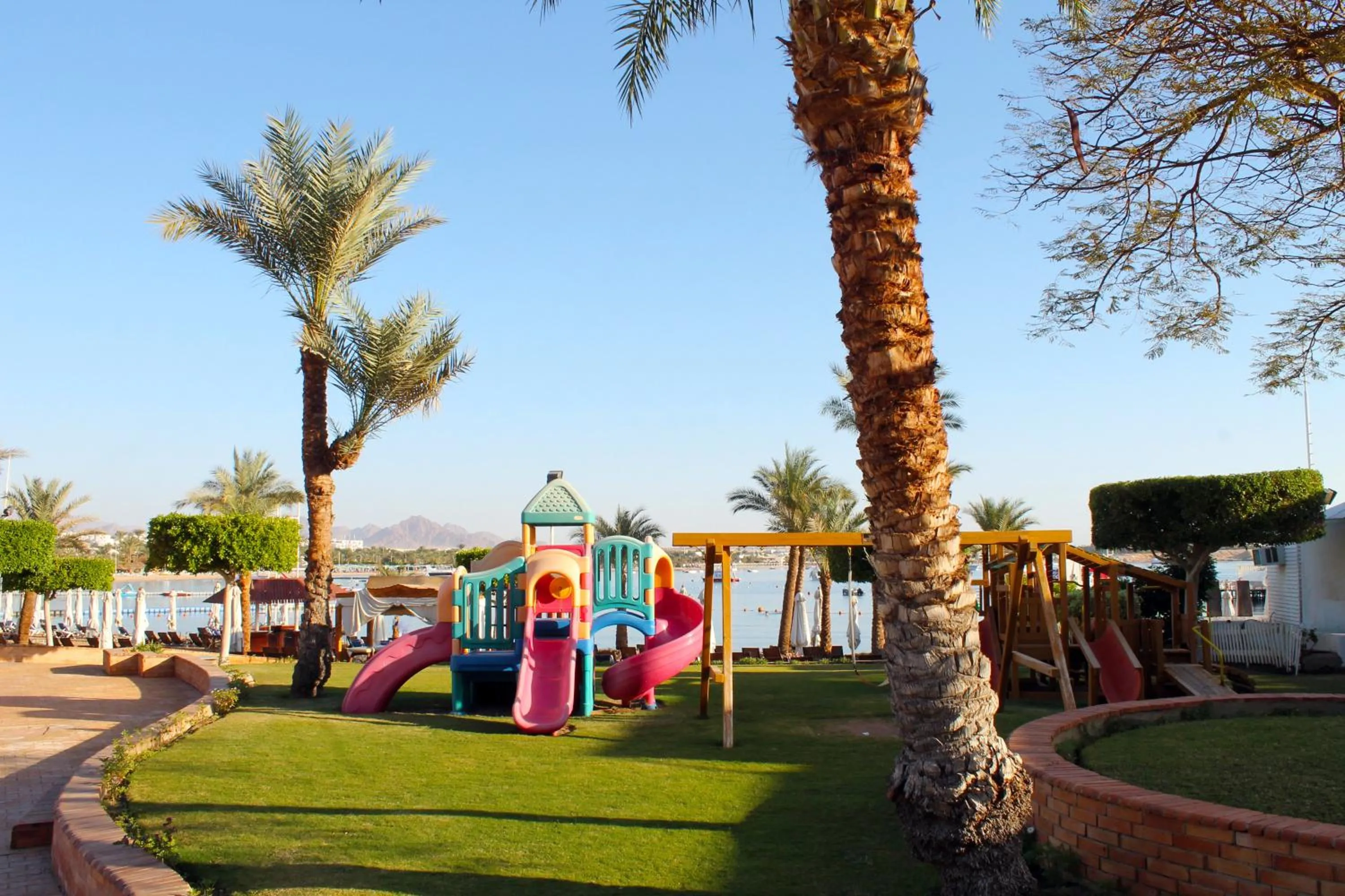 Children play ground in Marina Sharm Hotel
