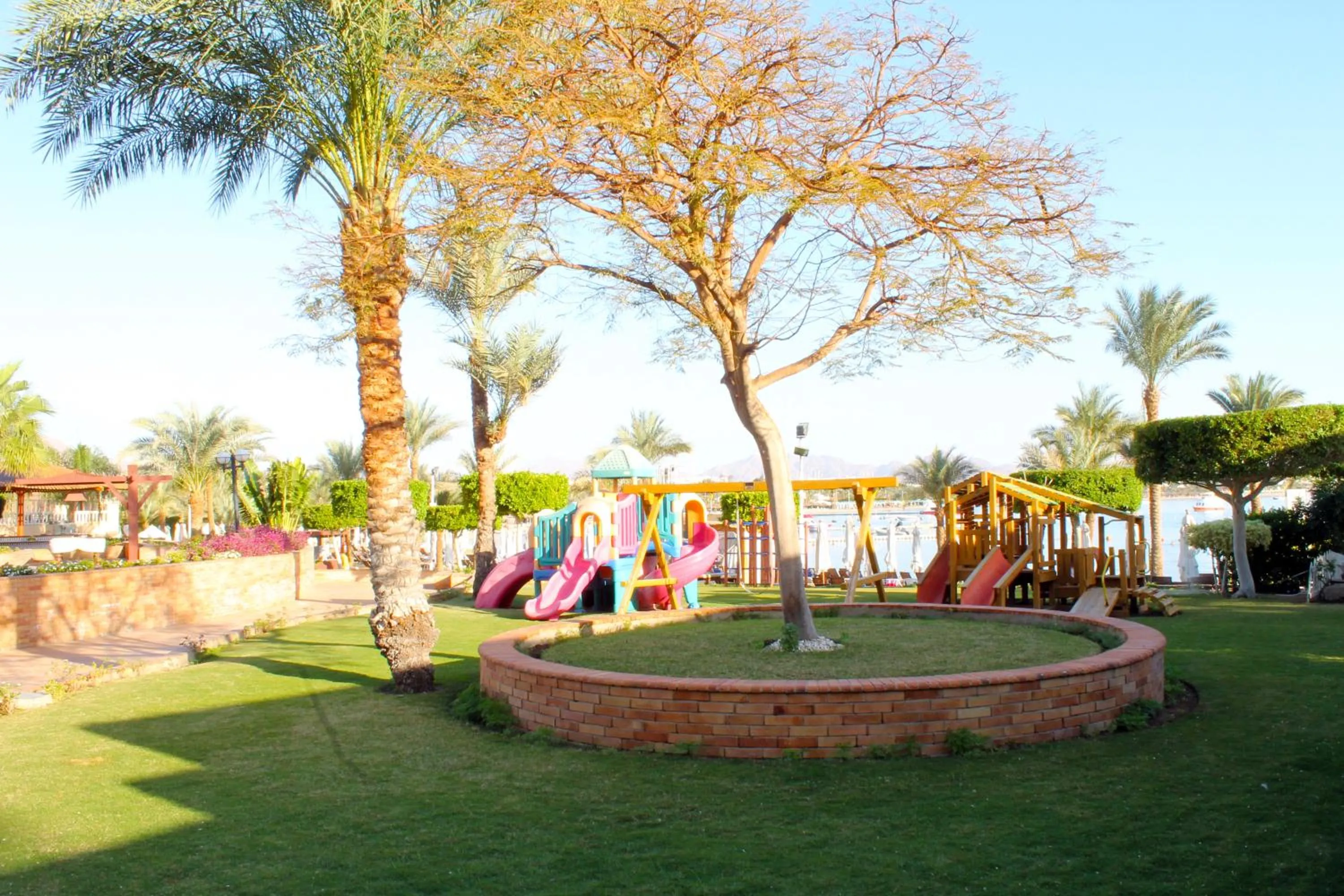 Children play ground in Marina Sharm Hotel