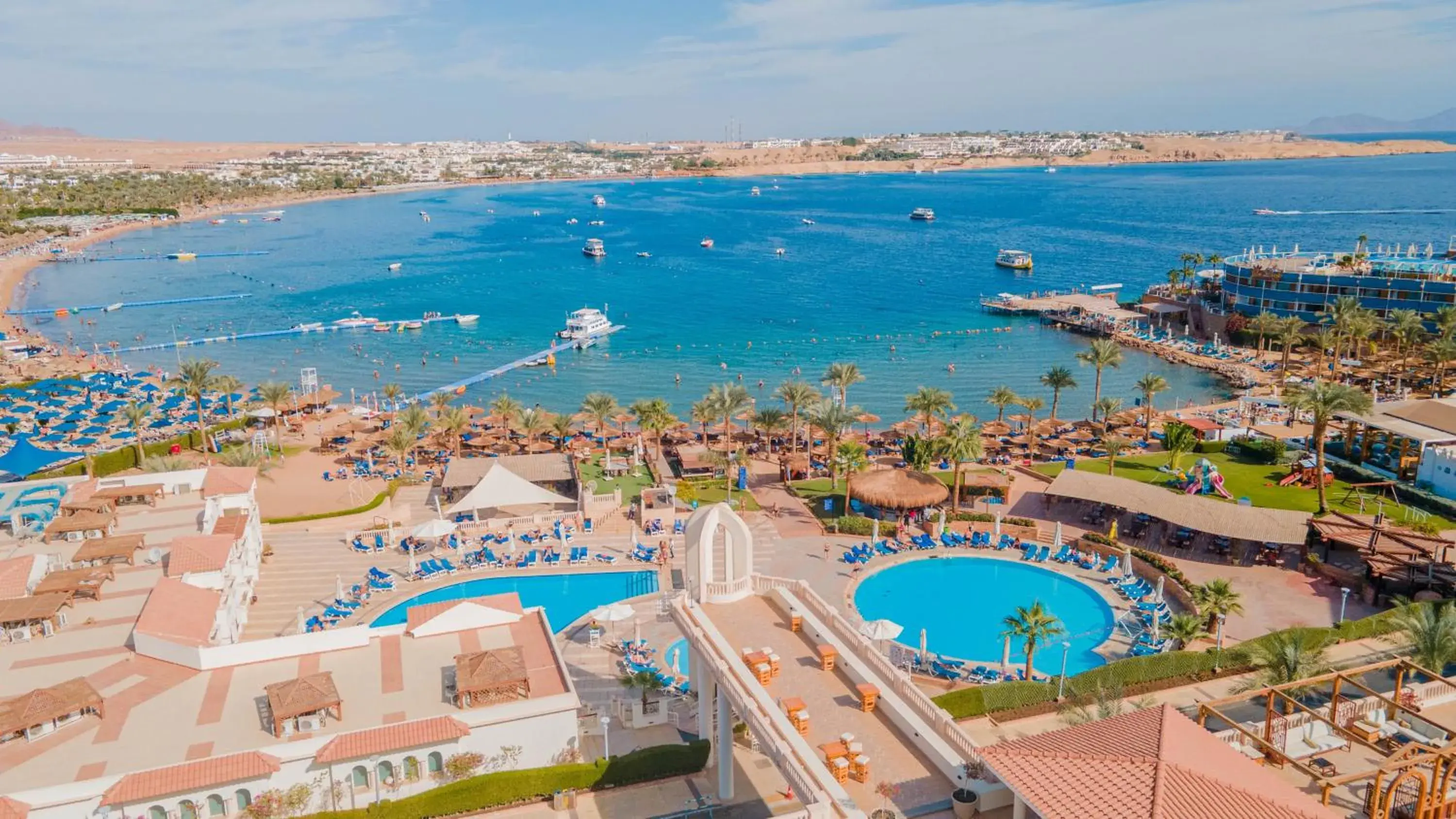 Bird's eye view in Marina Sharm Hotel Bird's eye view in Marina Sharm Hotel