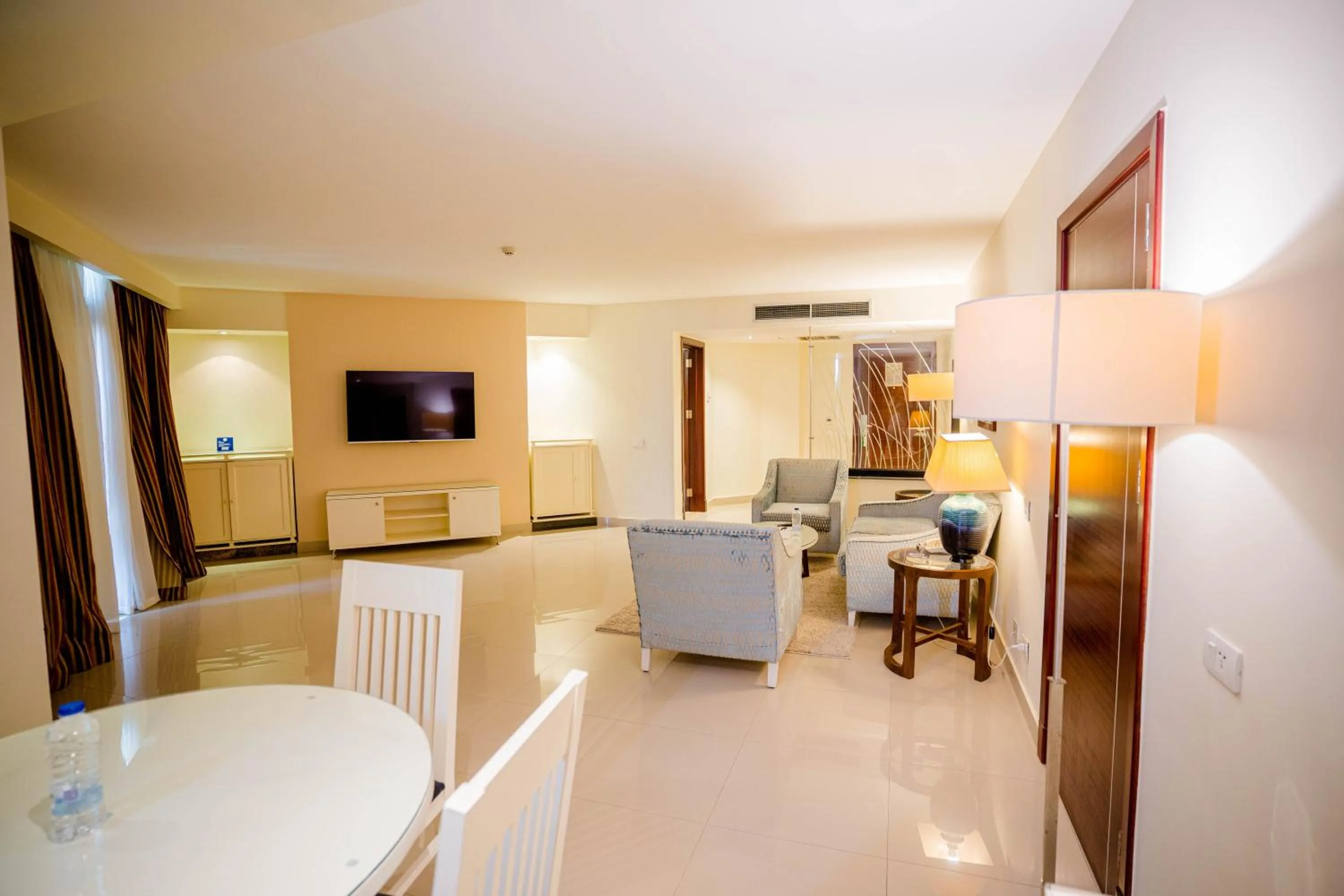 Communal lounge/ TV room in Marina Sharm Hotel