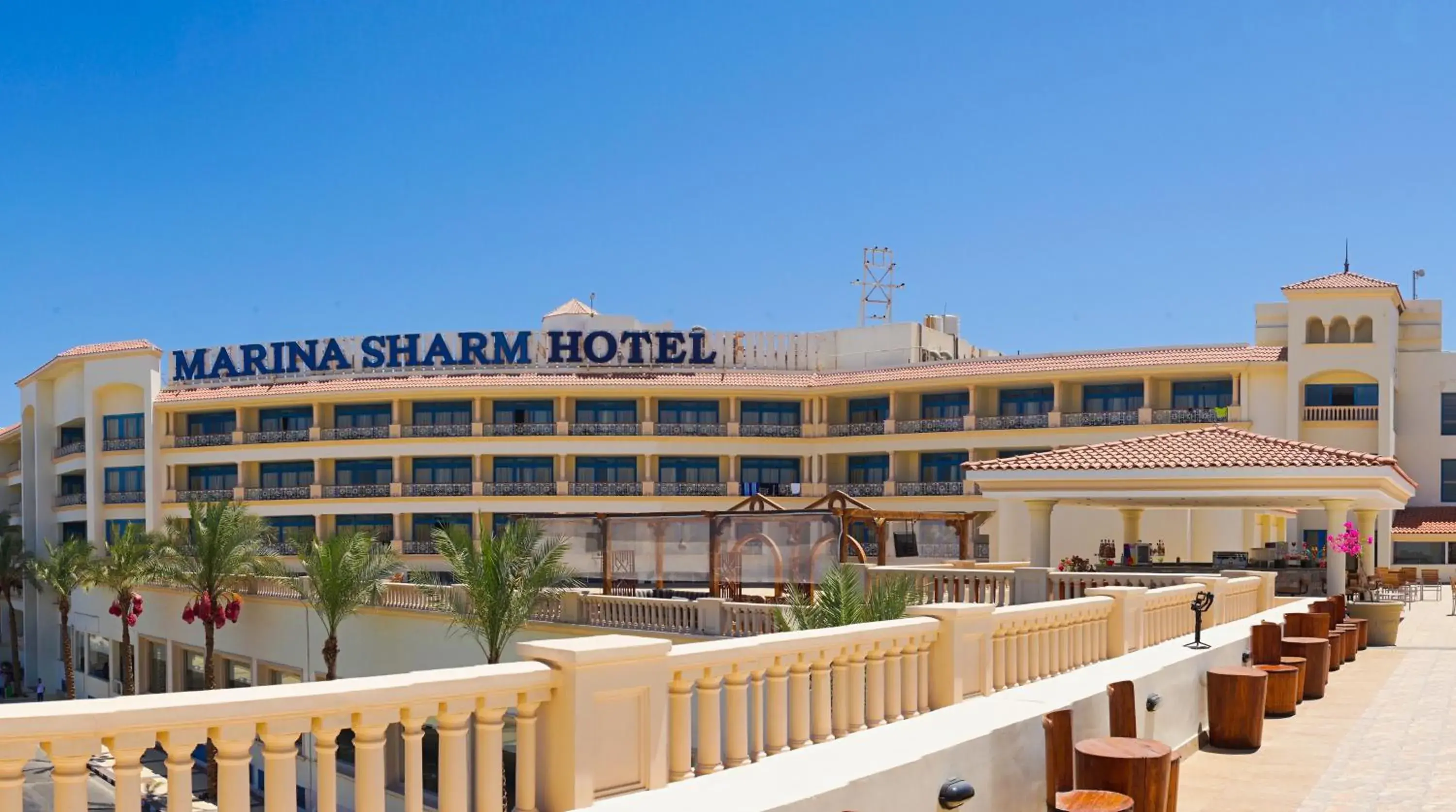 Property building in Marina Sharm Hotel Property building in Marina Sharm Hotel