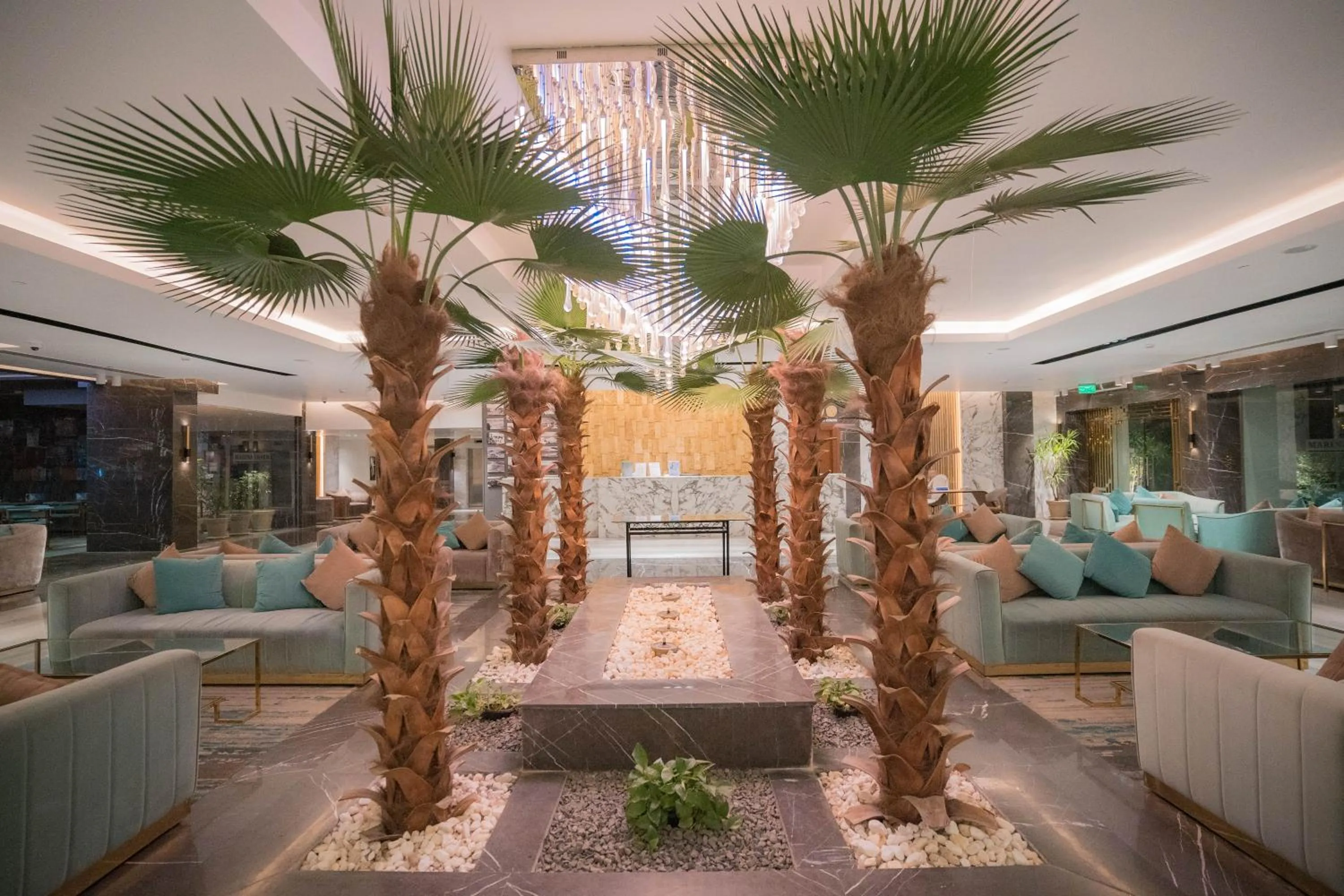 Seating area in Marina Sharm Hotel