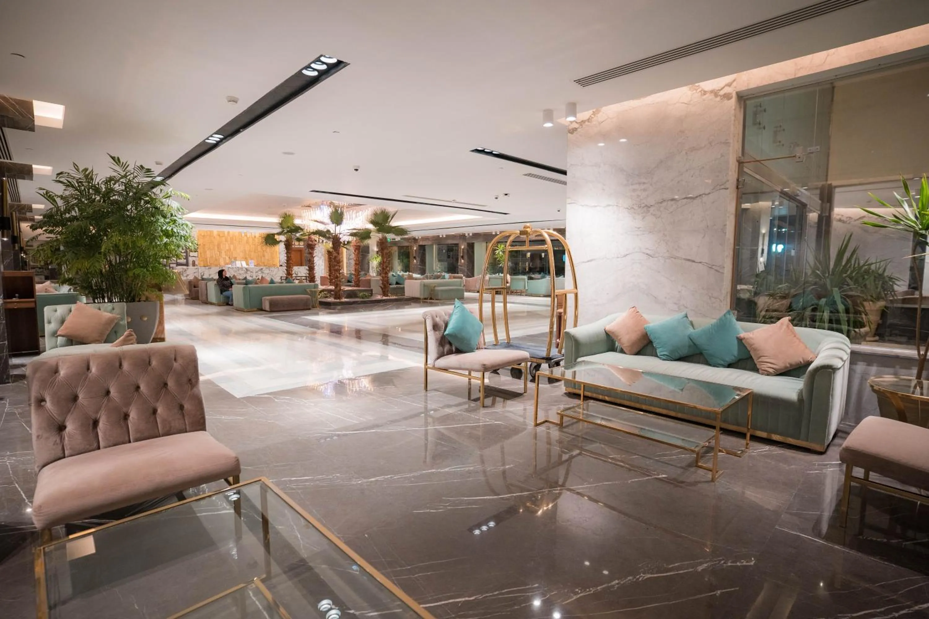 Seating area in Marina Sharm Hotel