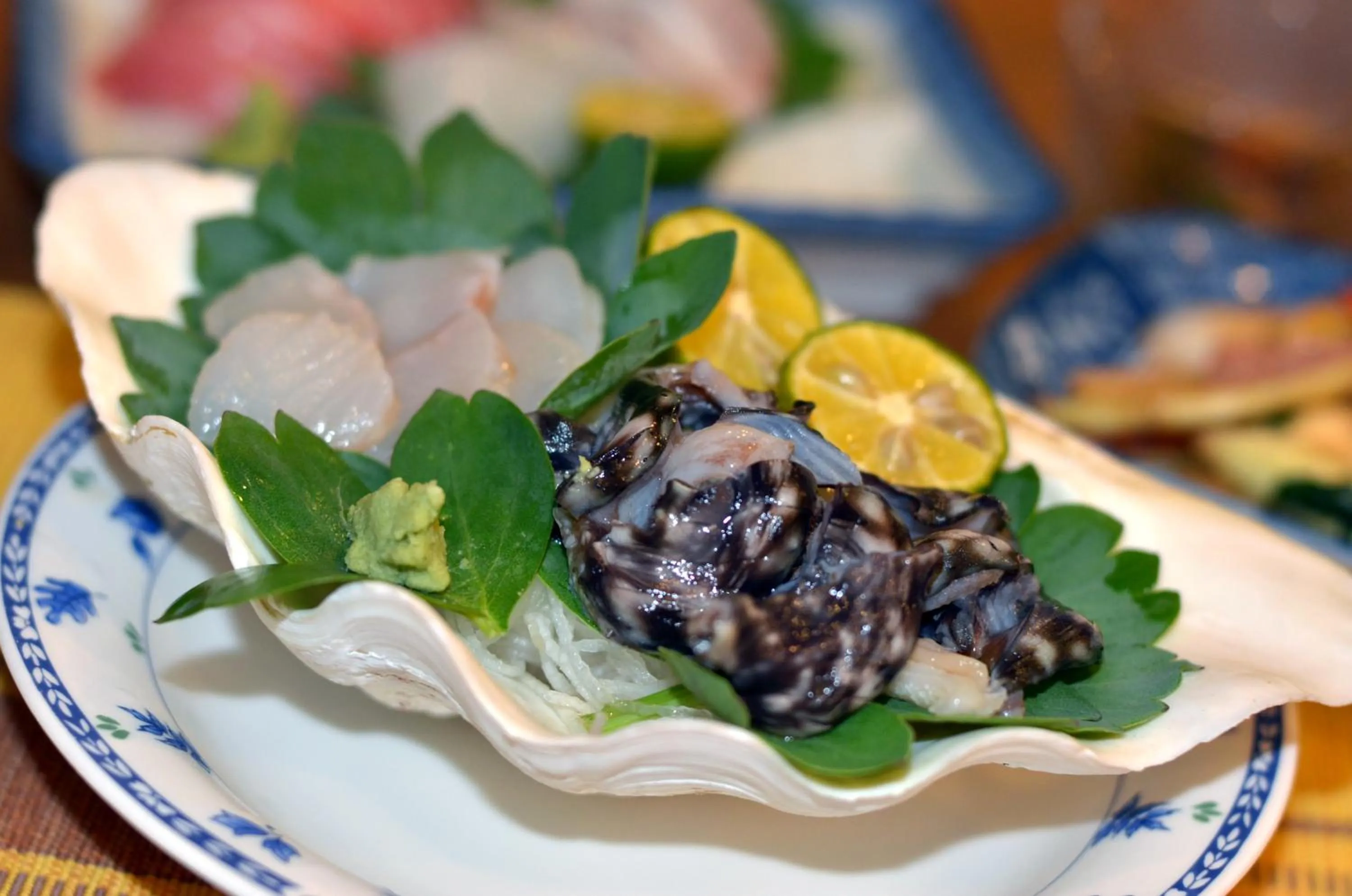 Food close-up in Uminoie Painukaji