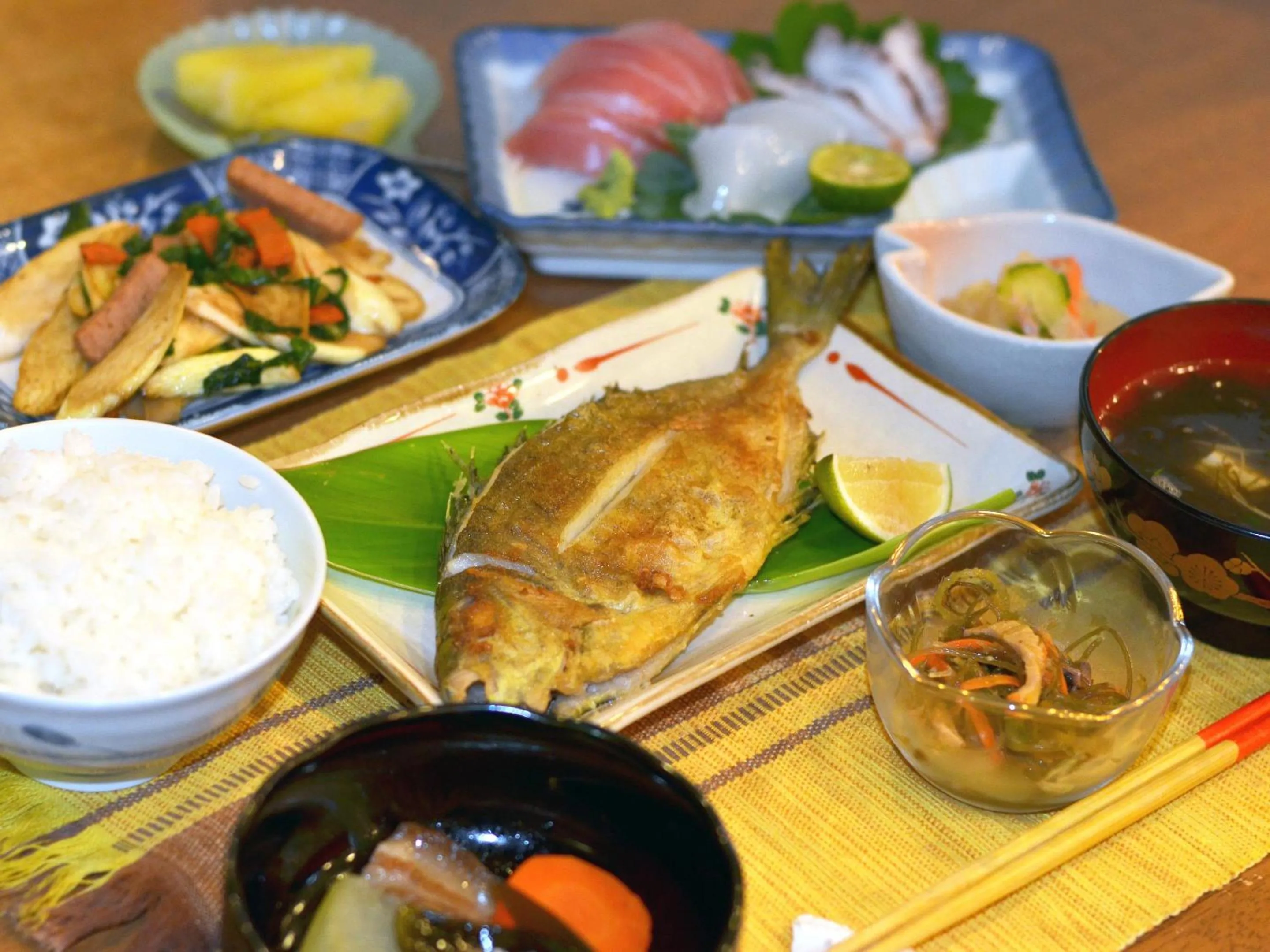 Food close-up in Uminoie Painukaji