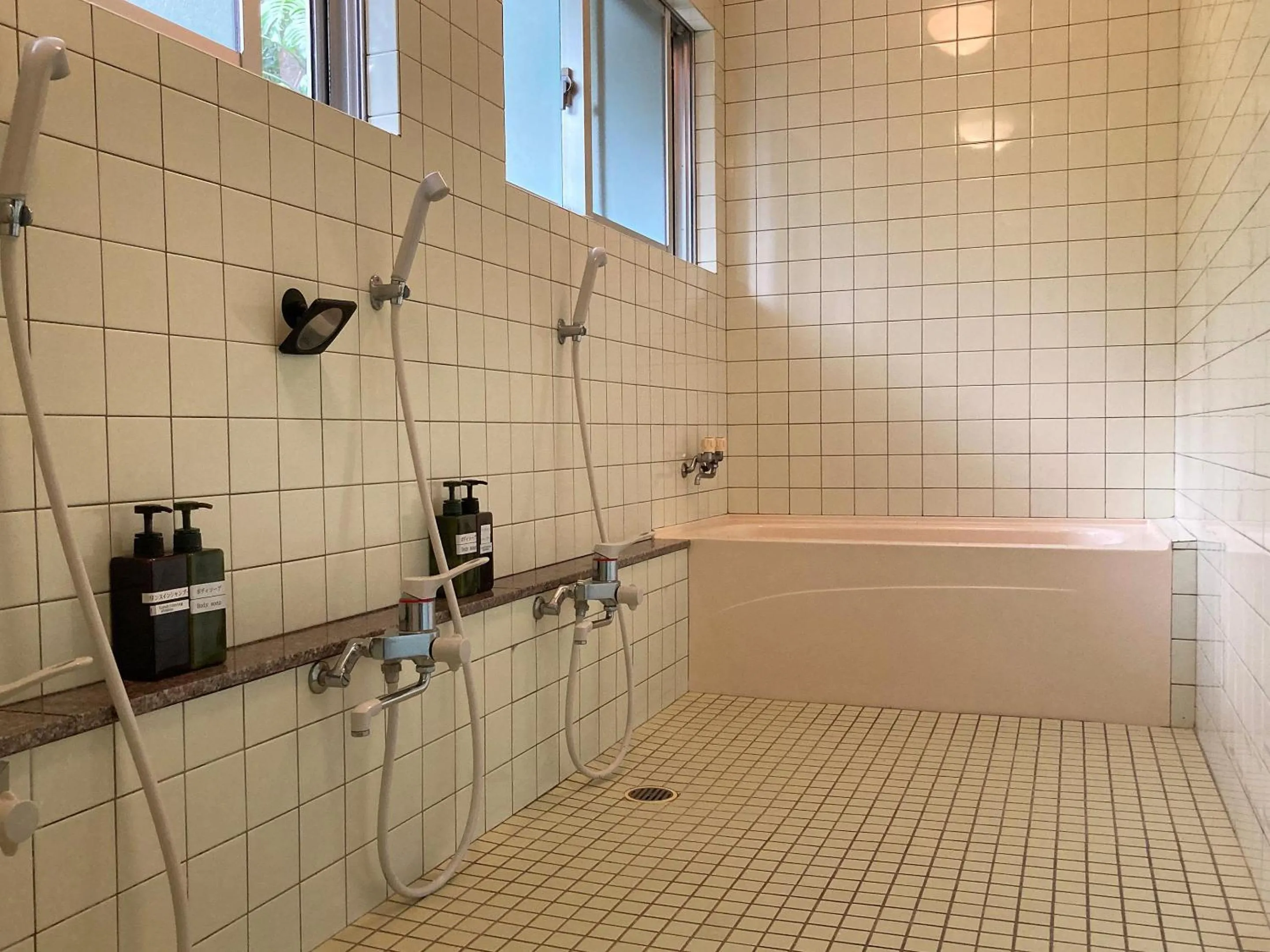 Shower in Uminoie Painukaji