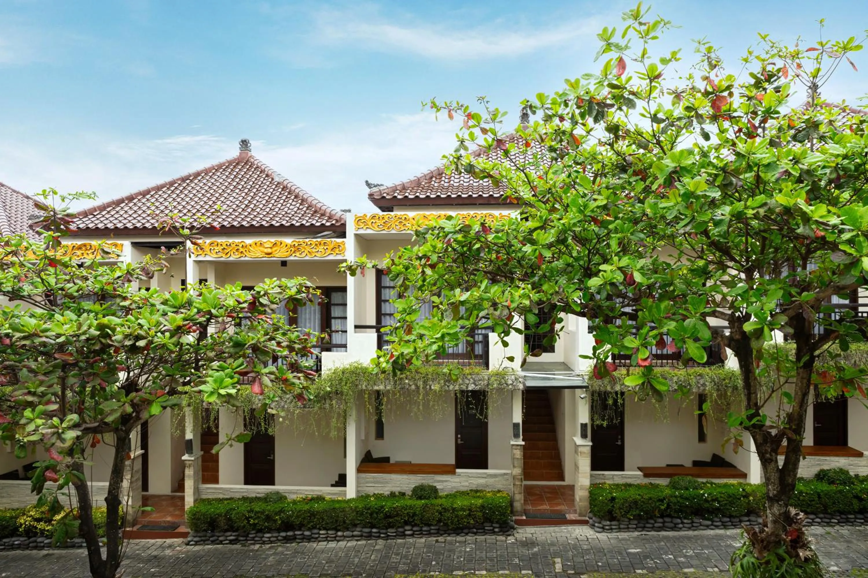 Garden view in Grand Kesambi Resort and Villas Seminyak