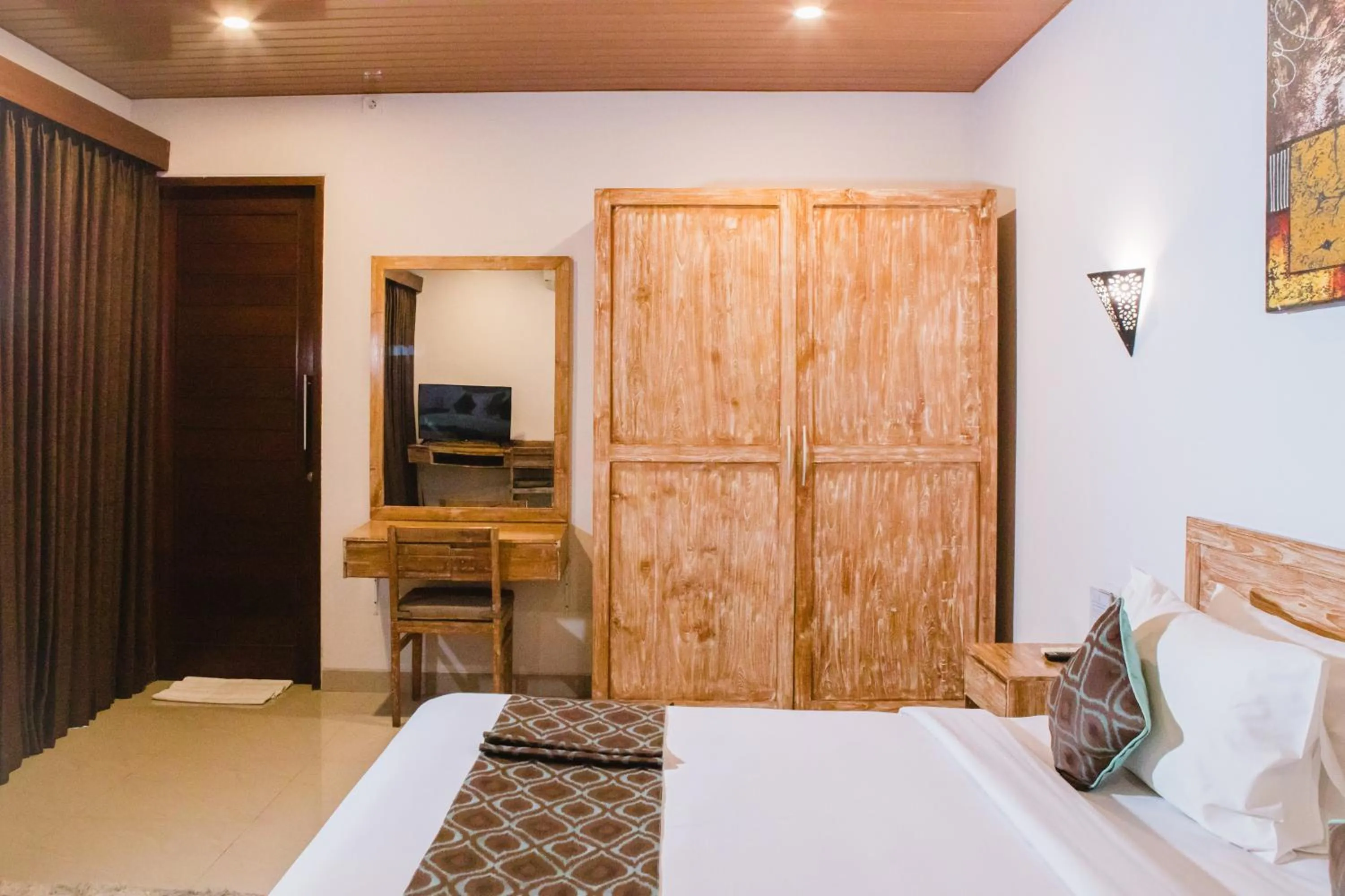 Bedroom, Bed in Grand Kesambi Resort and Villas Seminyak