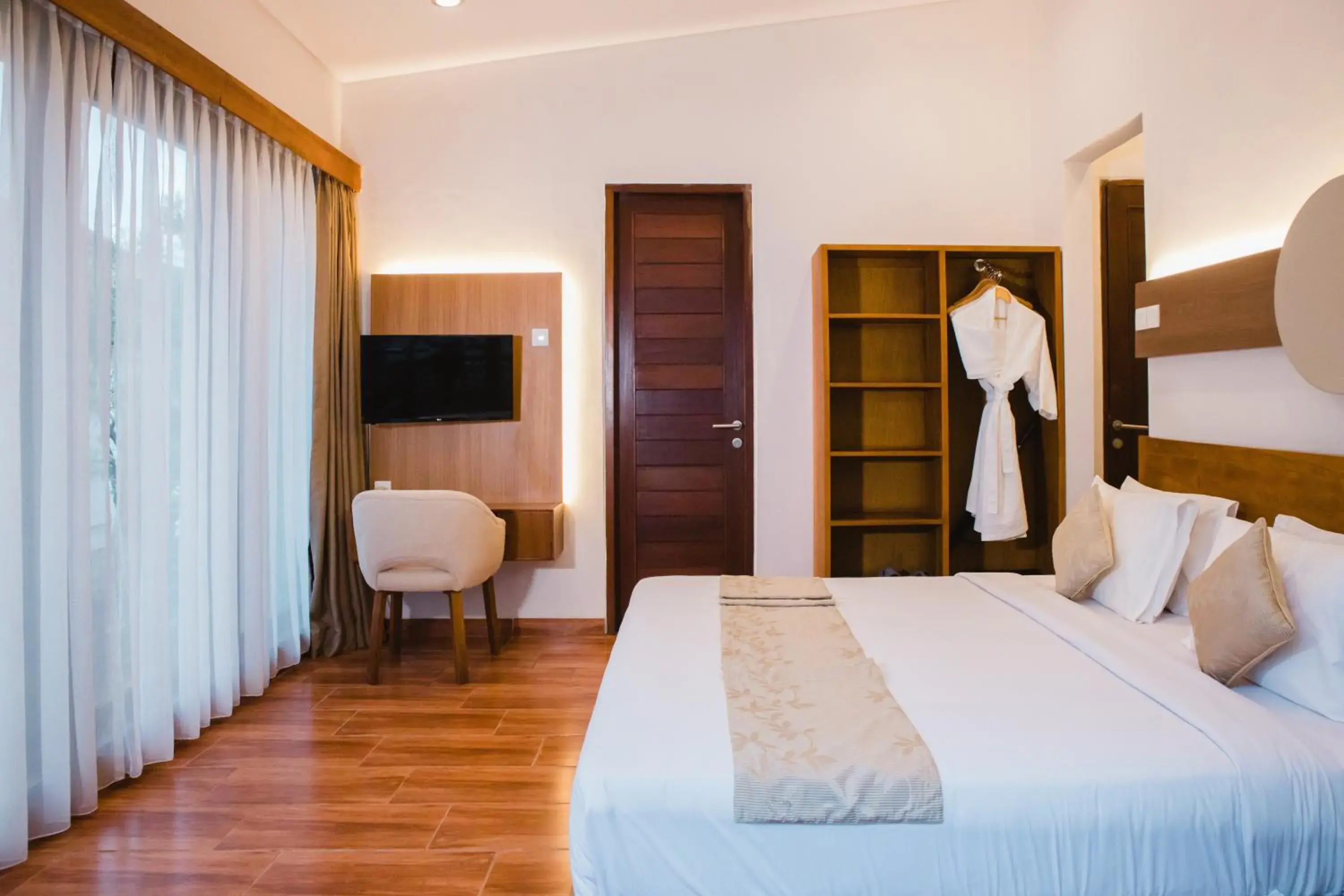 Bedroom, Bed in Grand Kesambi Resort and Villas Seminyak Bedroom, Bed in Grand Kesambi Resort and Villas Seminyak