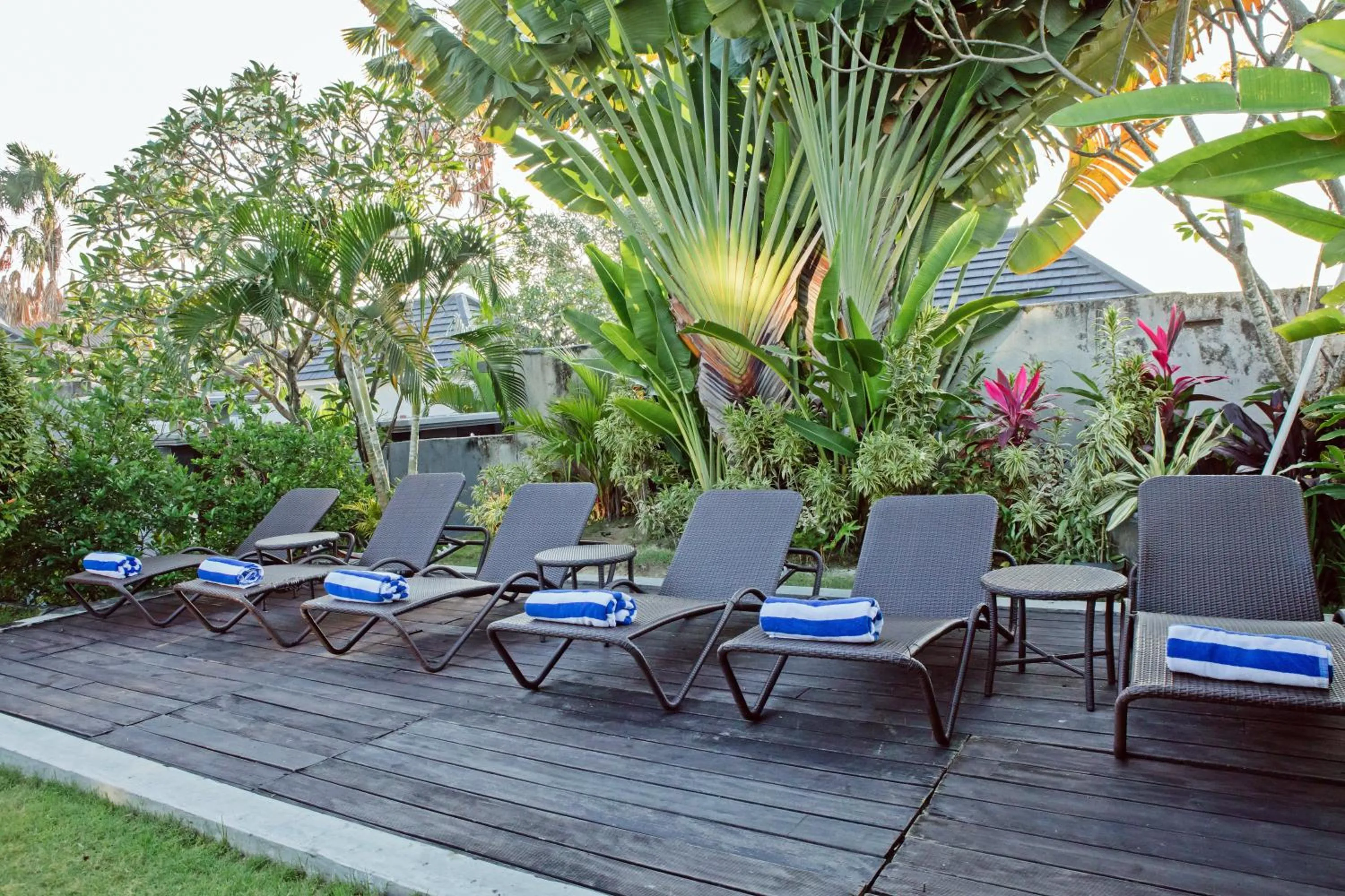 sunbed in Grand Kesambi Resort and Villas Seminyak