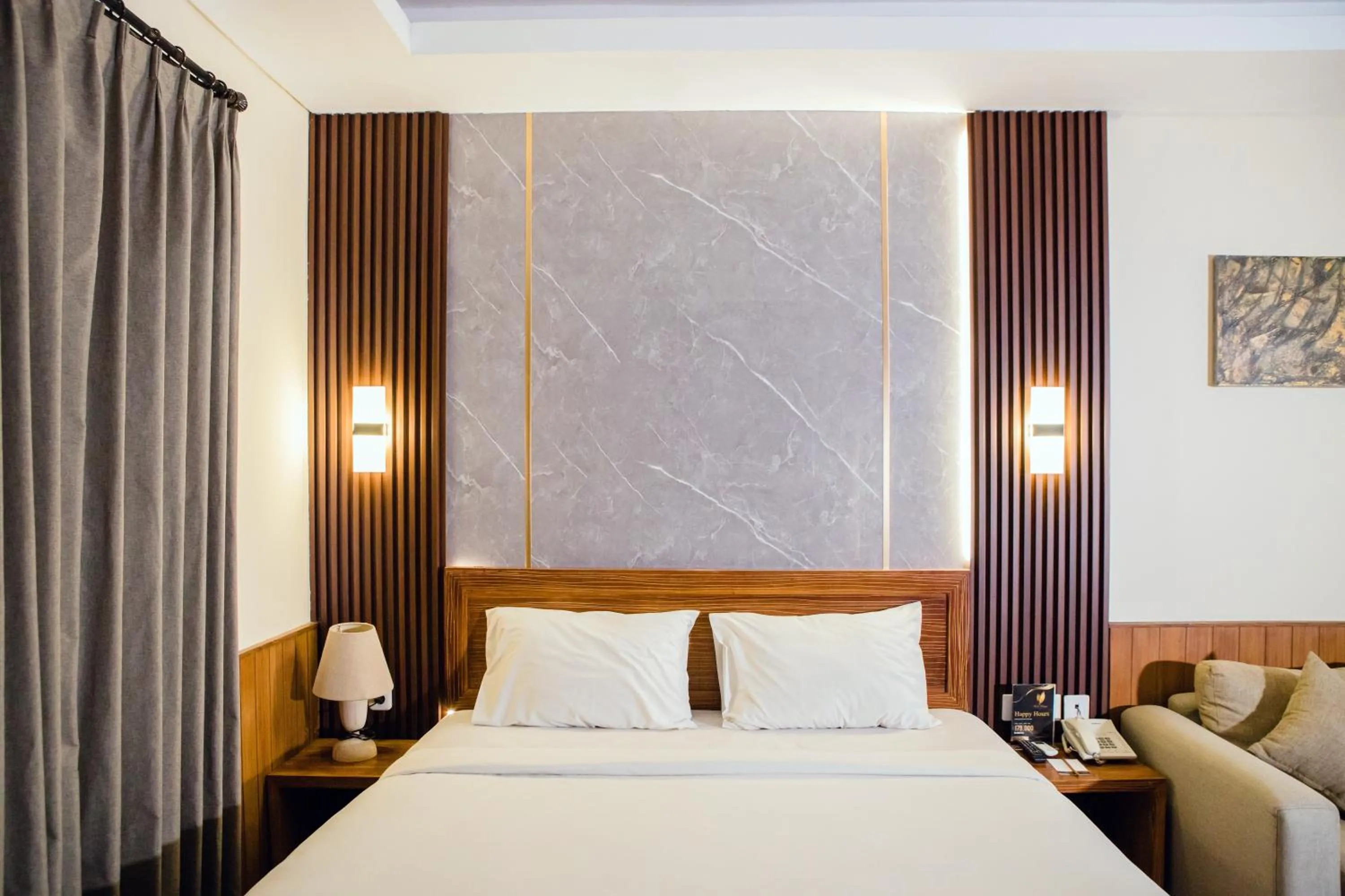 Bed in Grand Kesambi Resort and Villas Seminyak