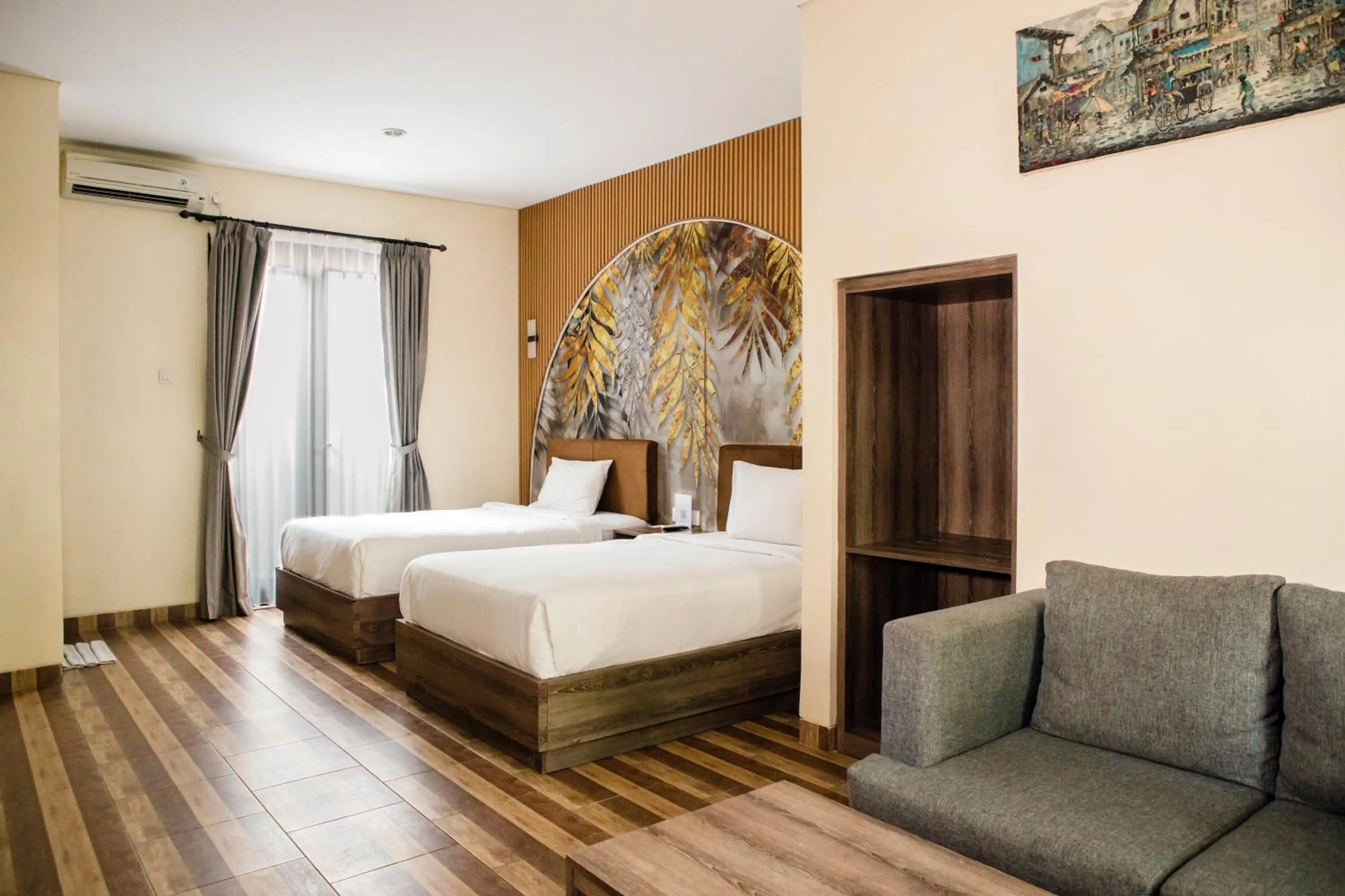 Bedroom, Bed in Grand Kesambi Resort and Villas Seminyak