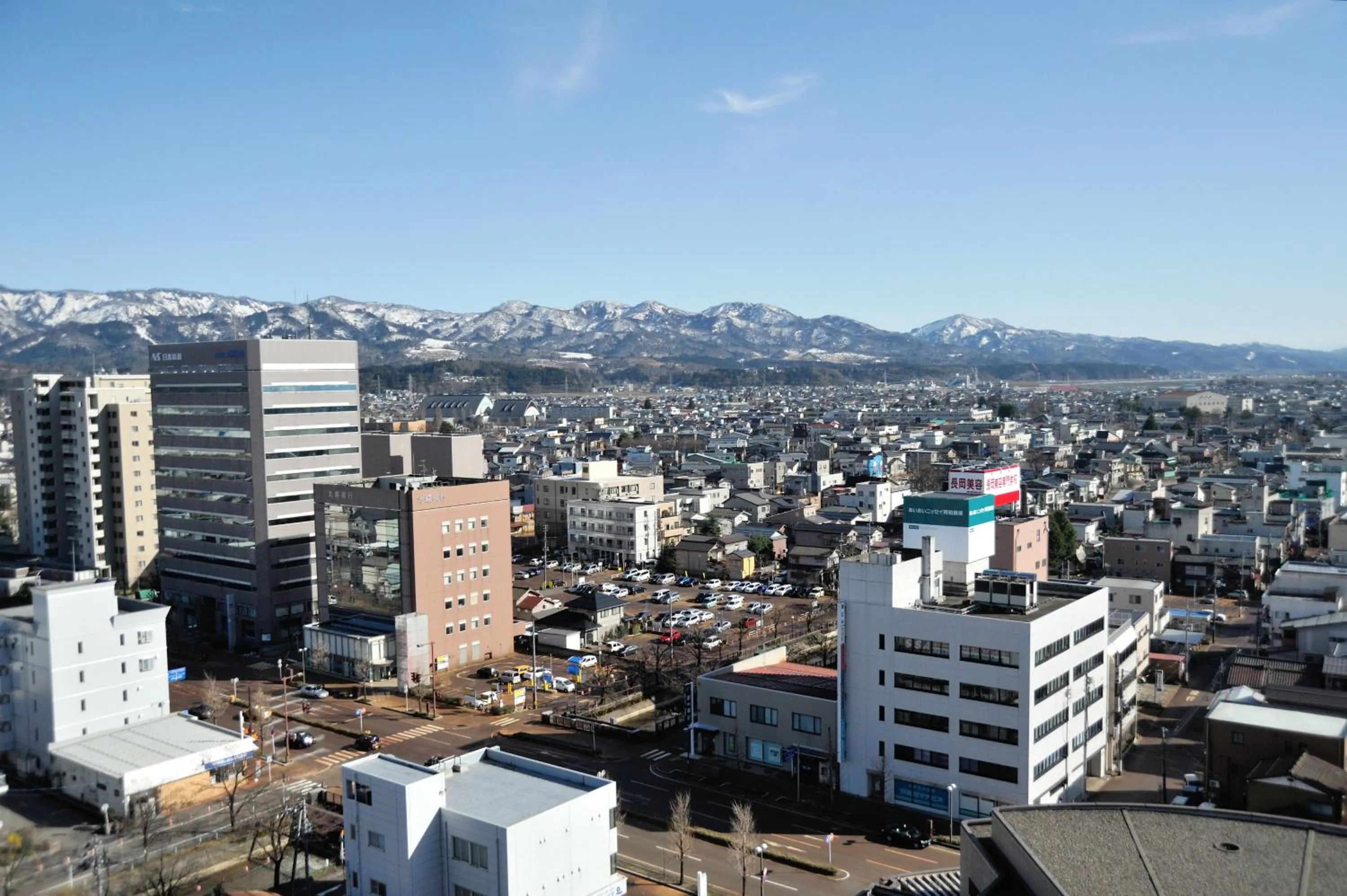 Bird's eye view in Hotel New Otani Nagaoka