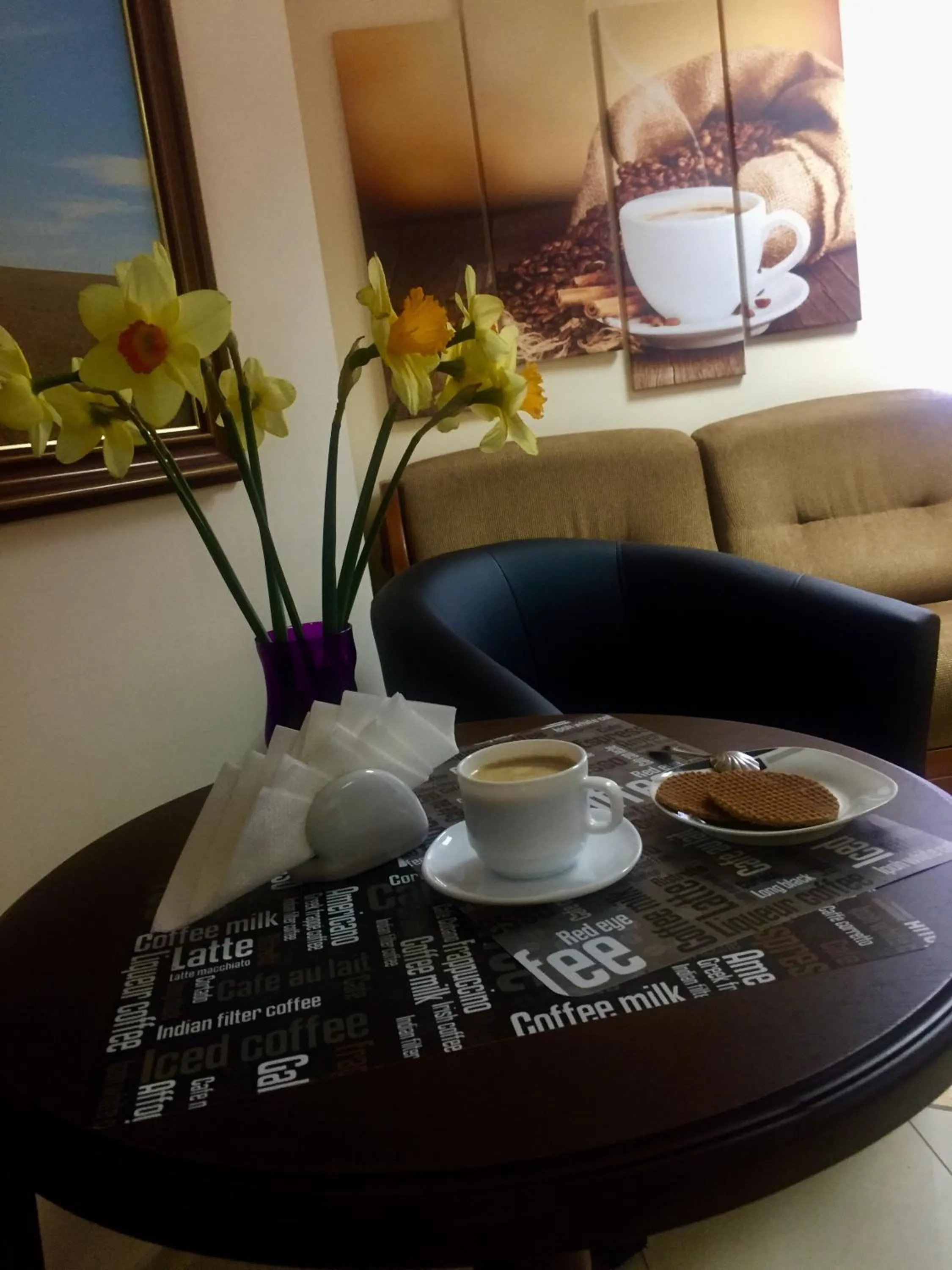 Lounge or bar in Westend hostel Kyiv
