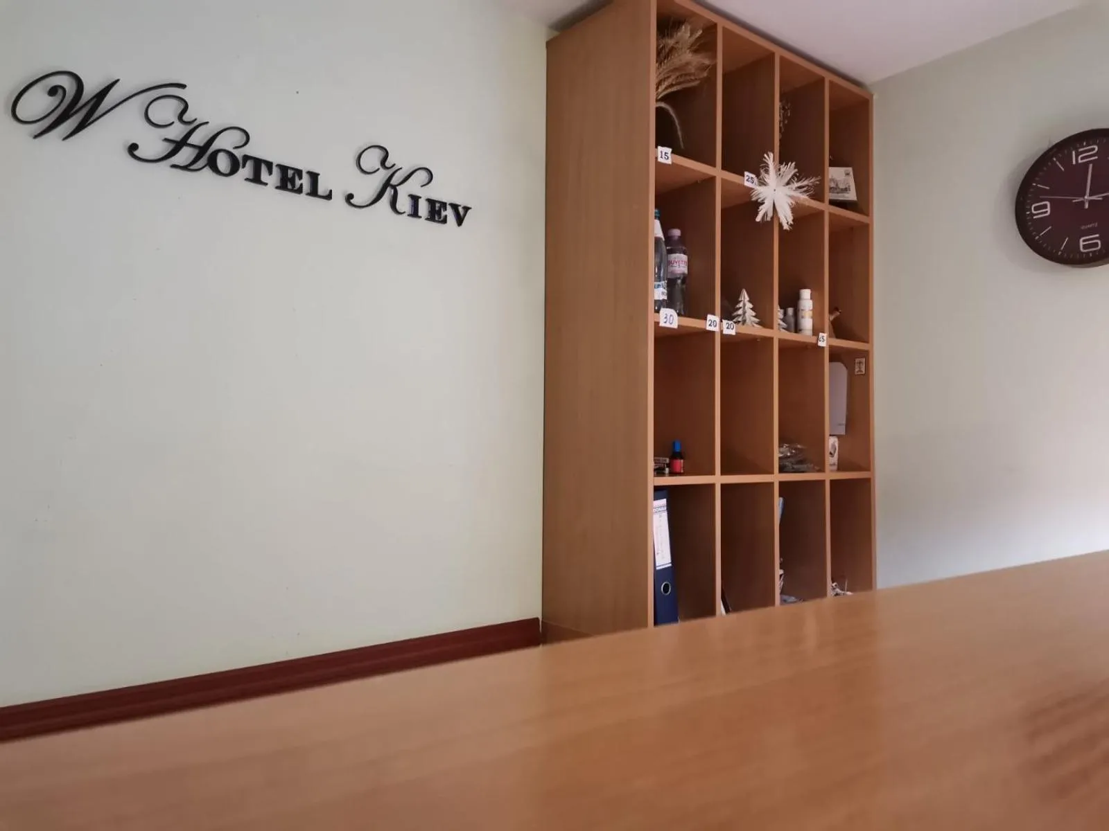 Lobby or reception in Westend hostel Kyiv