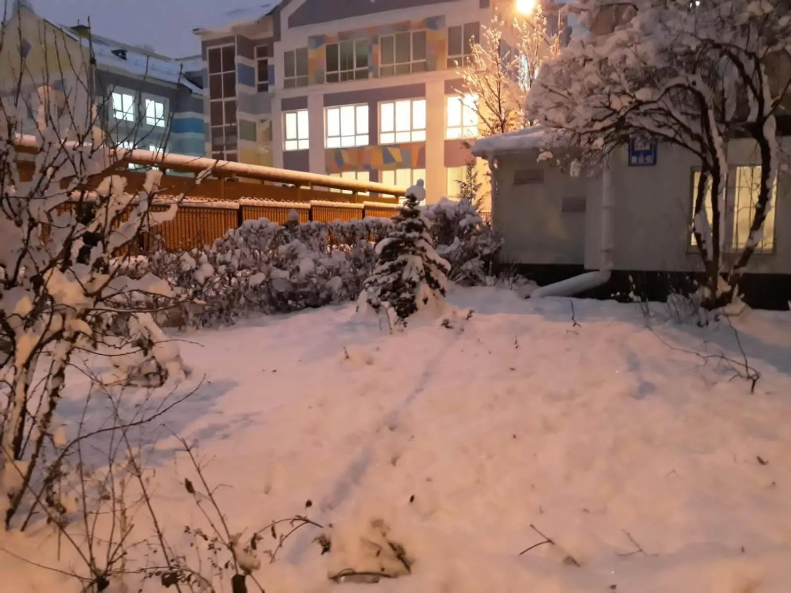 Property building in Westend hostel Kyiv