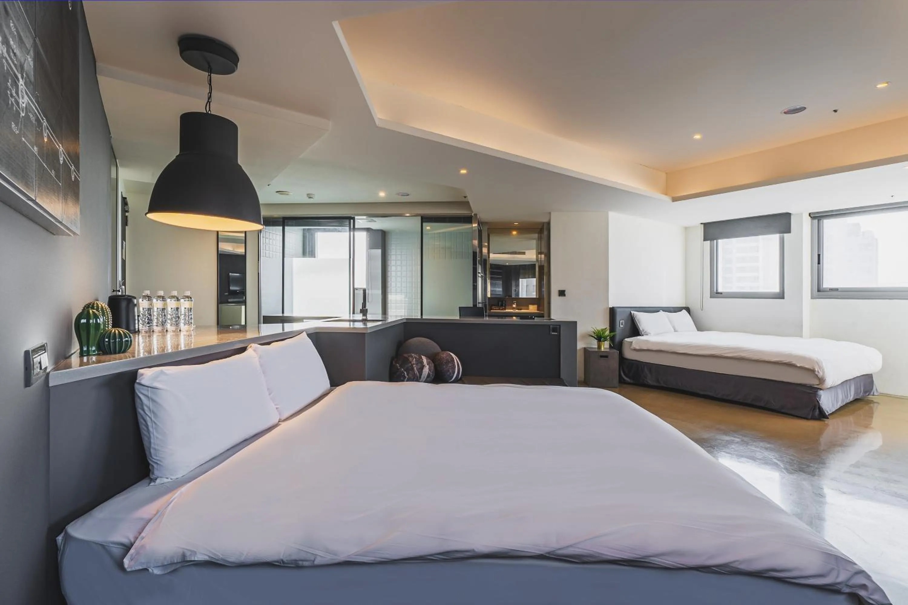 Bedroom, Bed in CHECK inn Taichung Liming