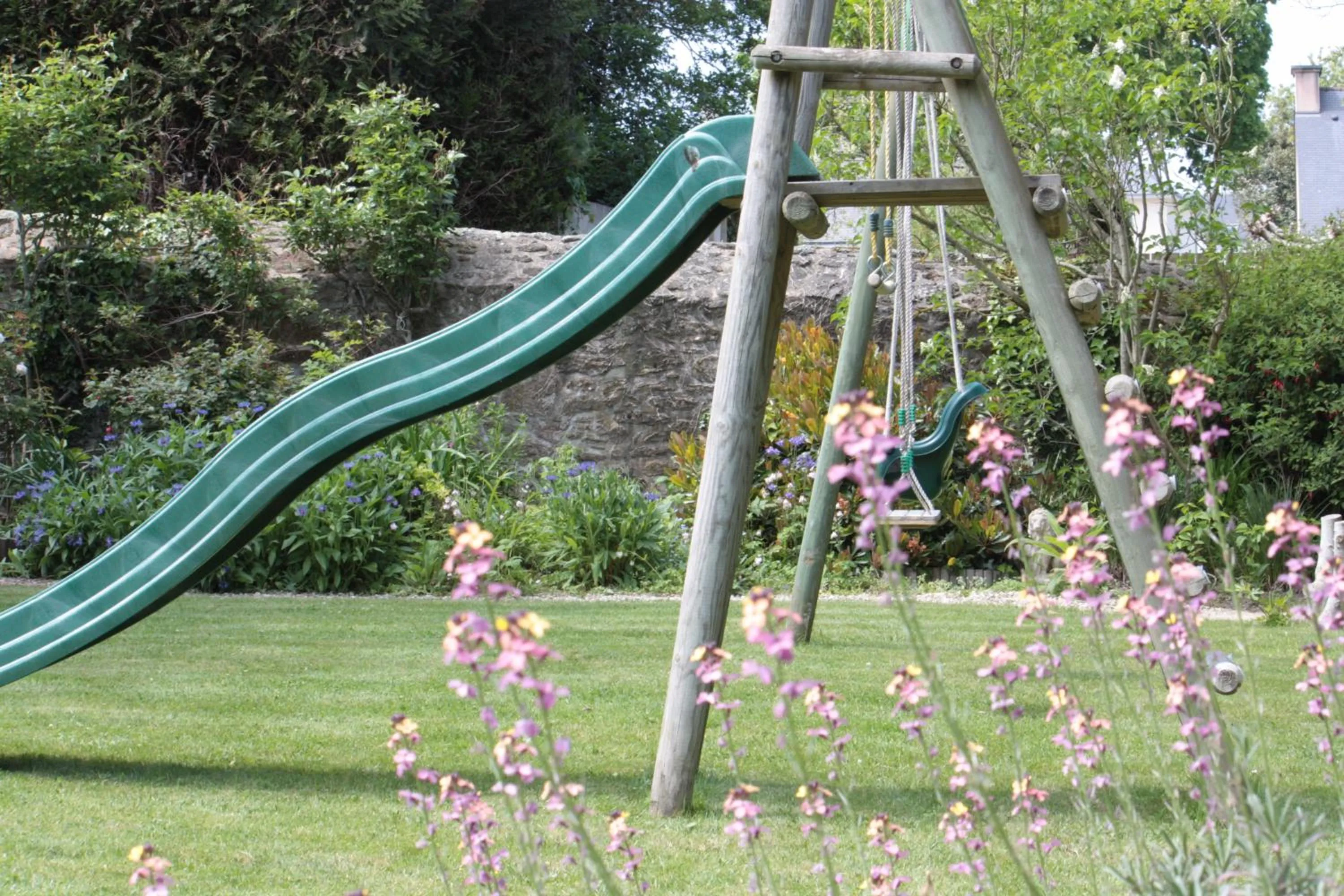 Children play ground in Le Berceul