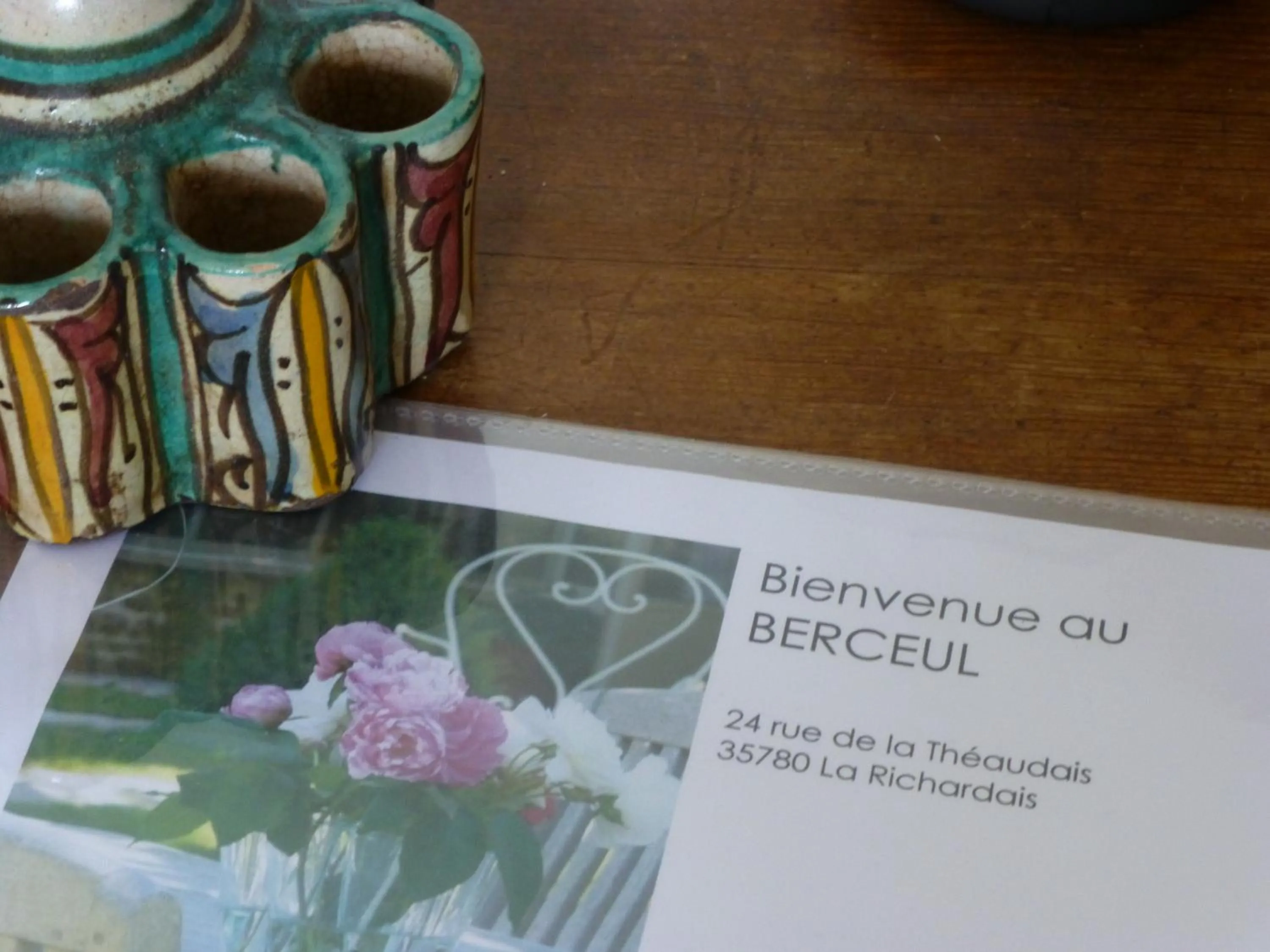 Property logo or sign in Le Berceul