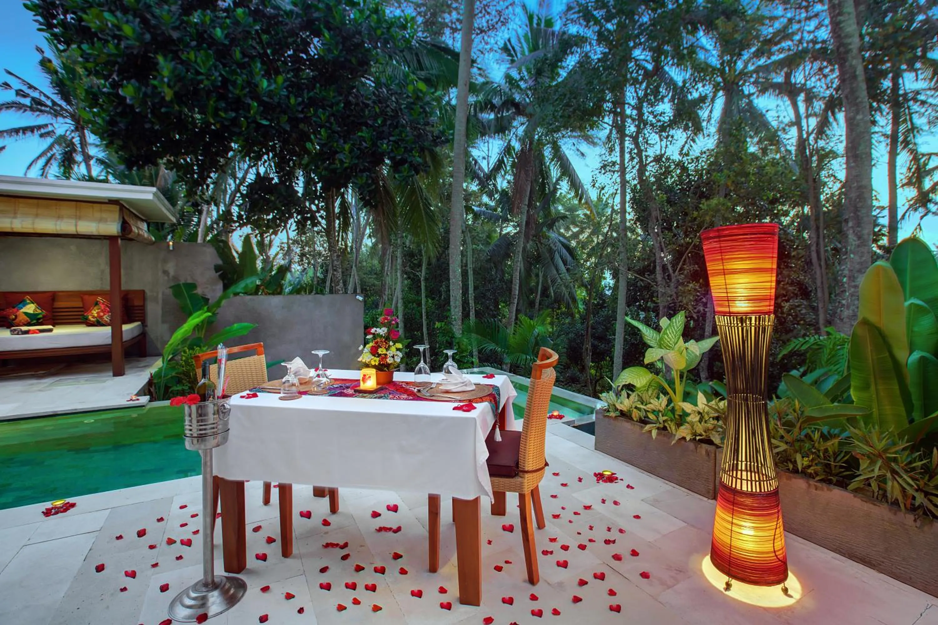 Food close-up in Anusara Luxury Villas