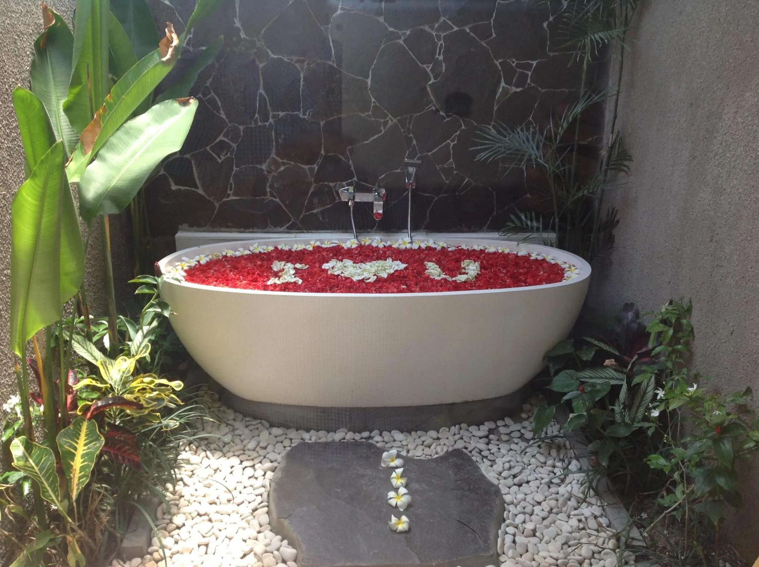 Bathroom in Anusara Luxury Villas