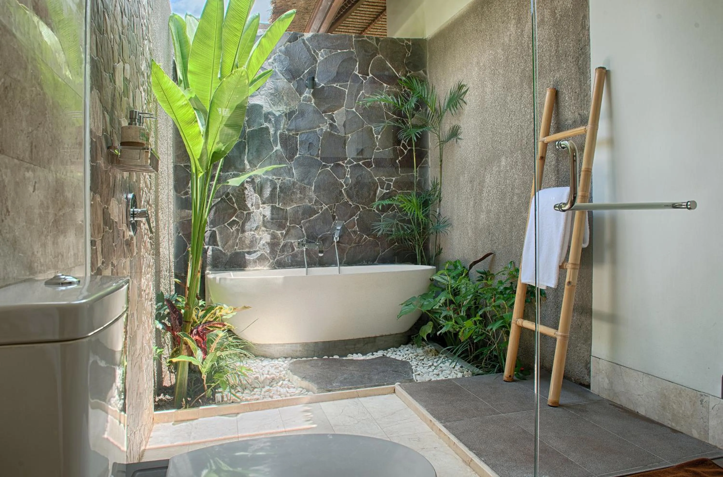 Shower in Anusara Luxury Villas