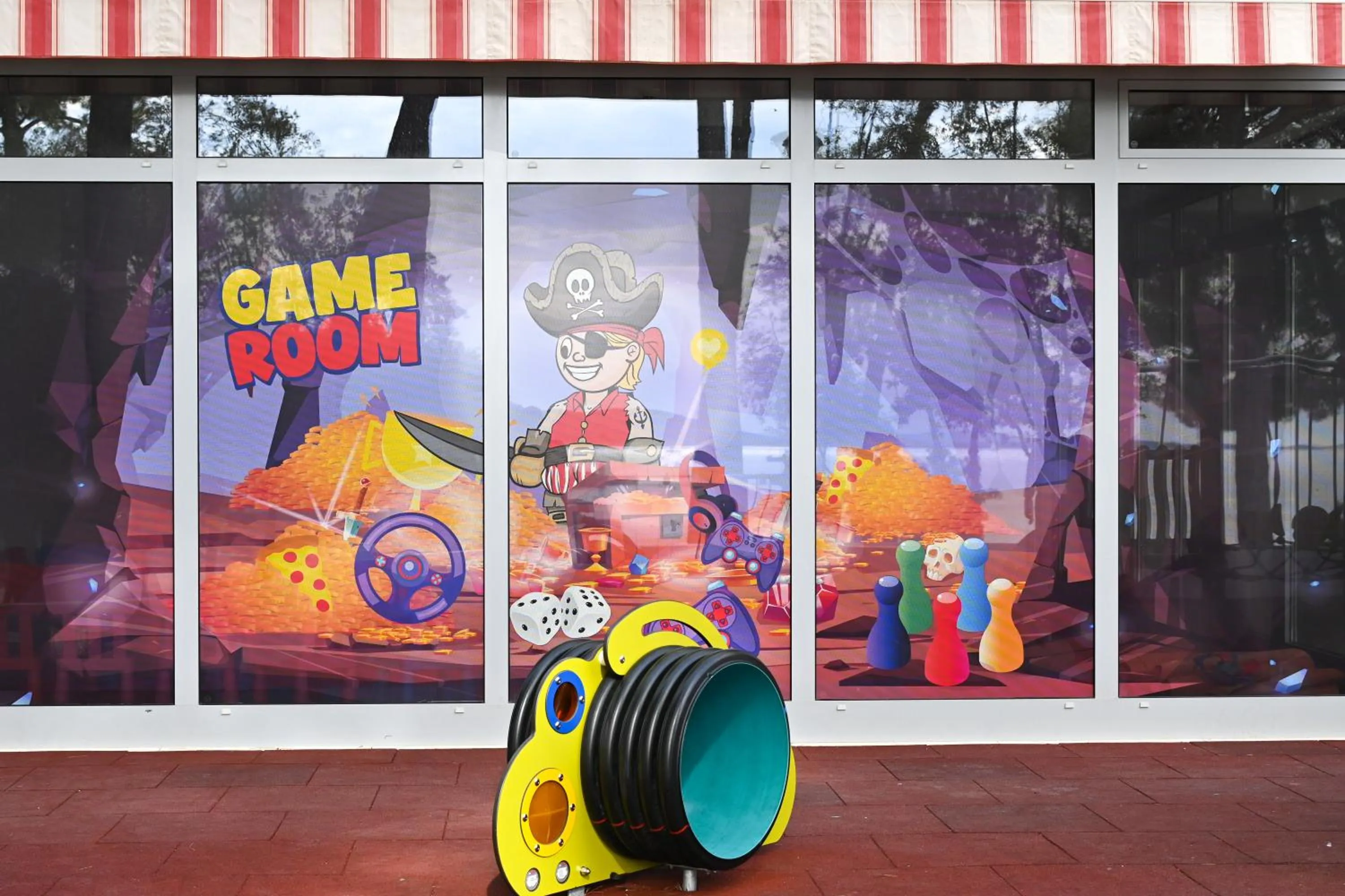 Communal lounge/ TV room in Crvena Luka Resort