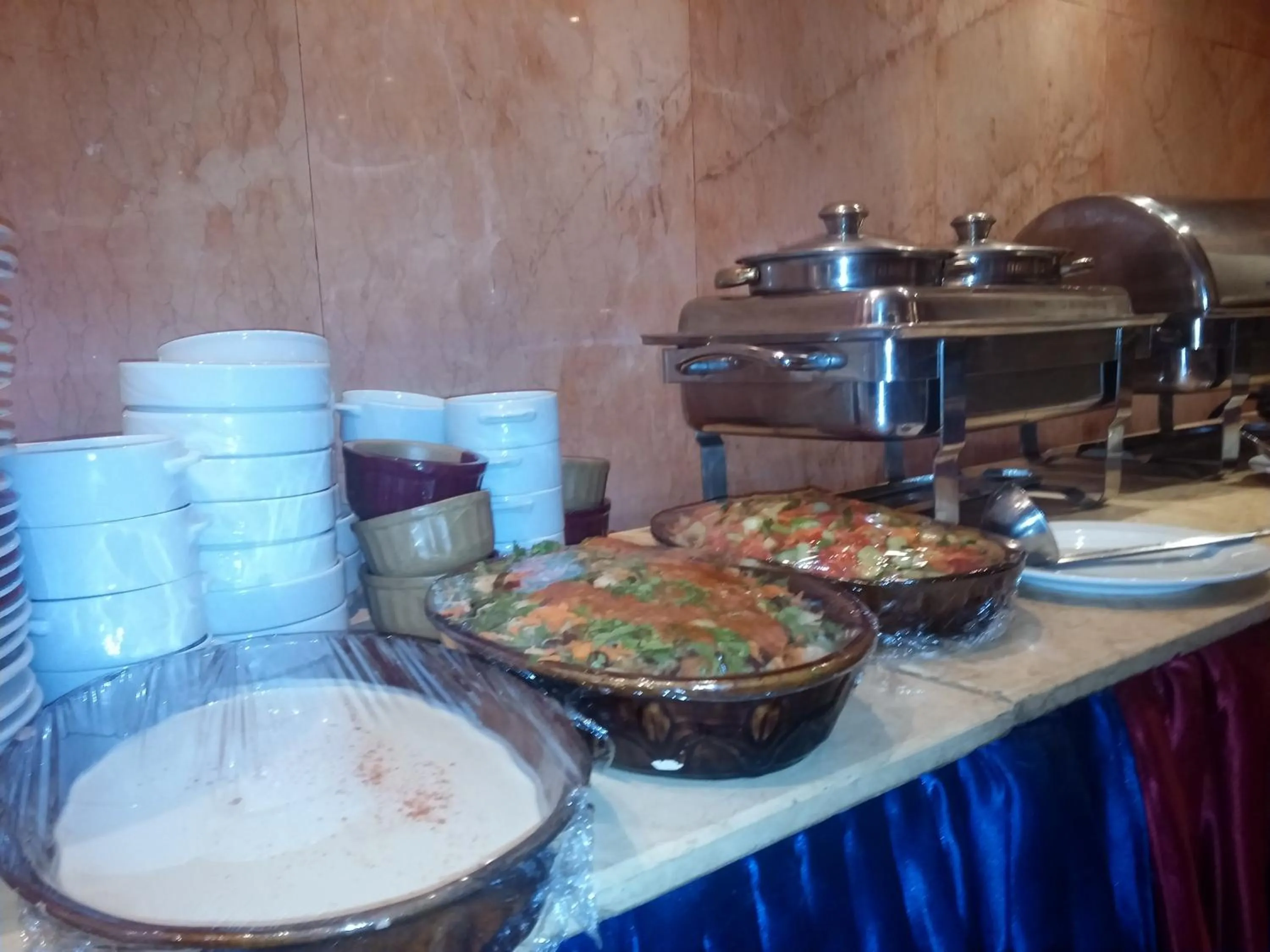 Food close-up in Ciao Hotel