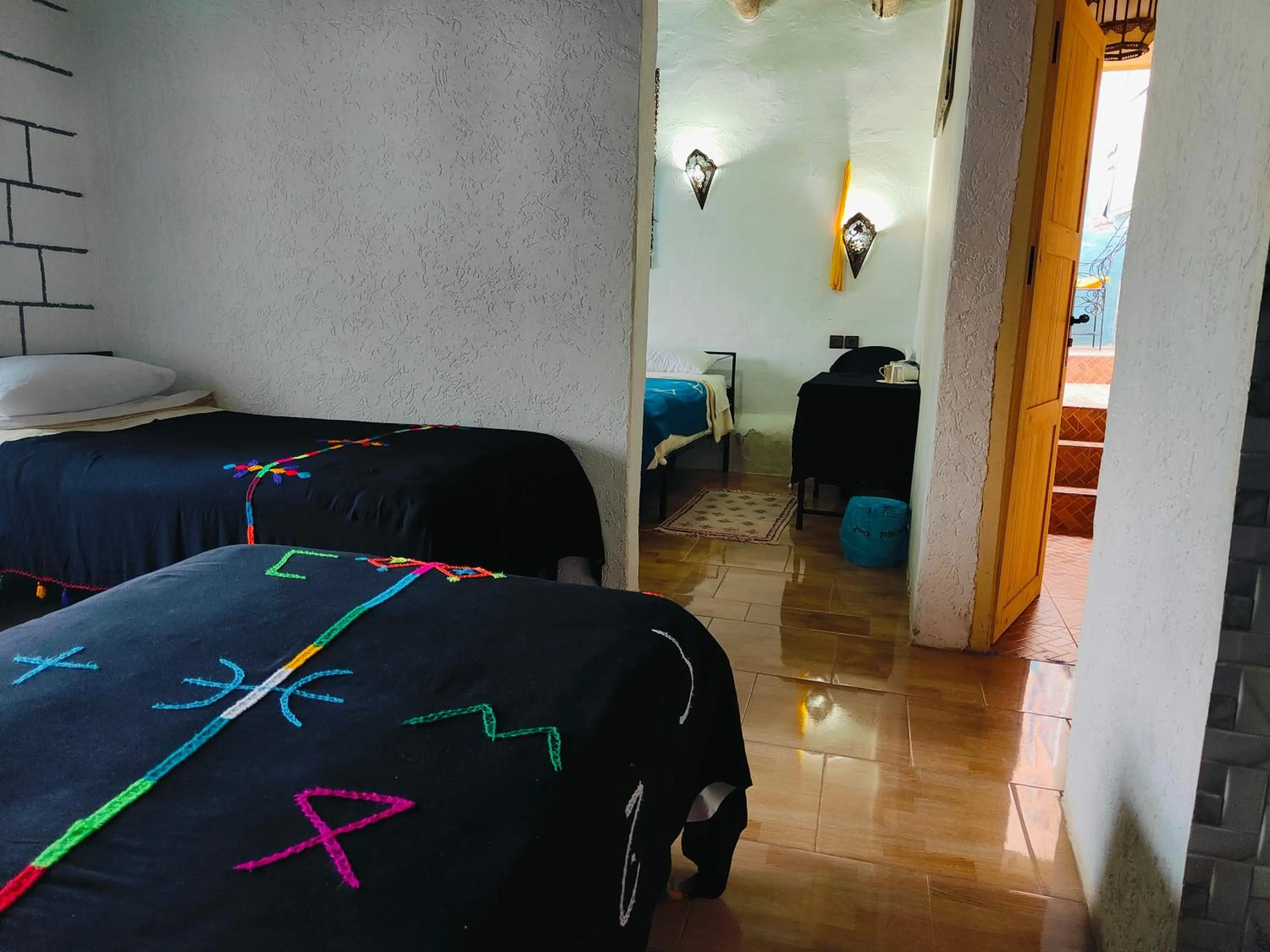 Bedroom, Bed in Le Retour au calme Maison d'hôtes