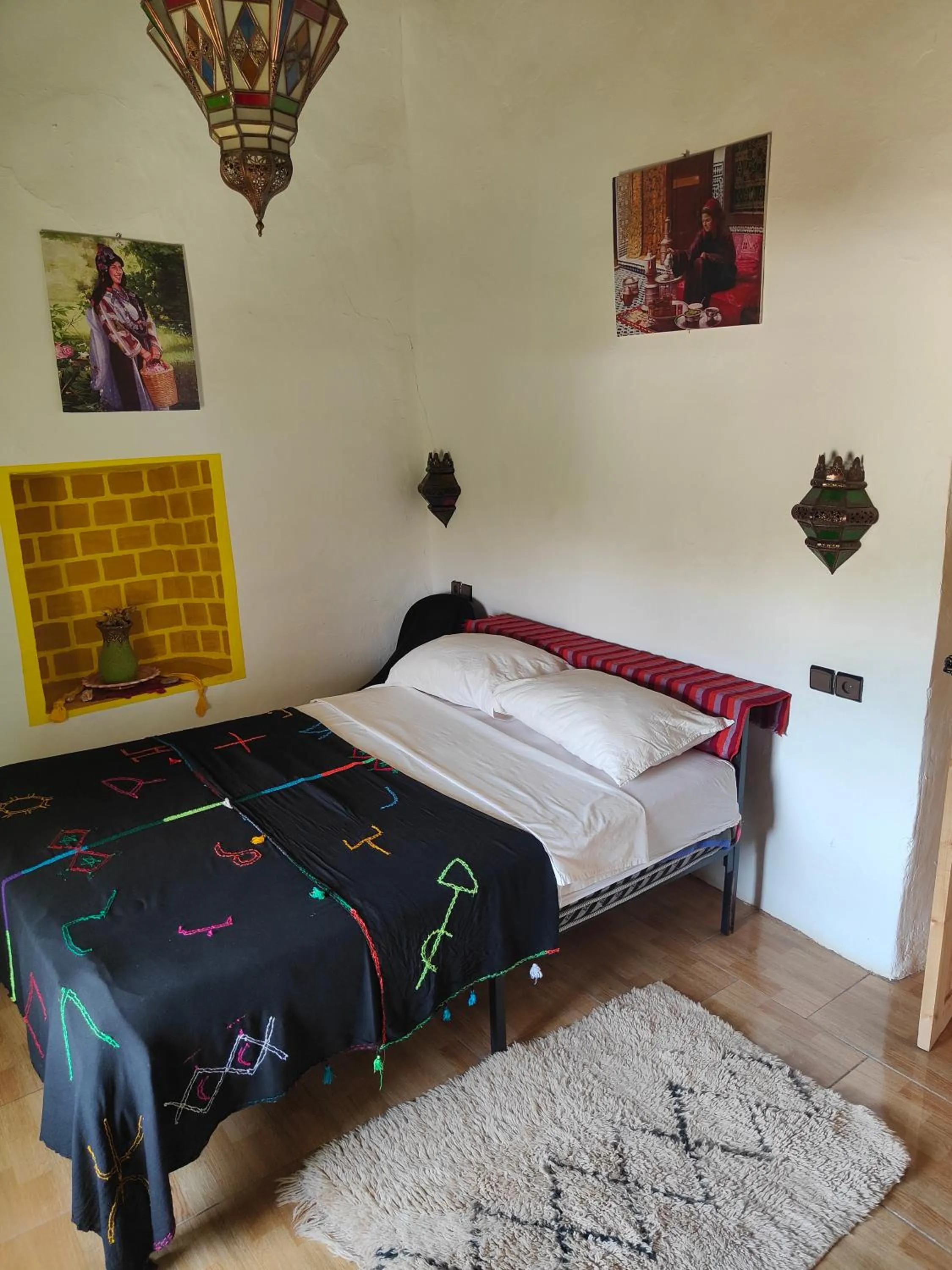 Bedroom, Bed in Le Retour au calme Maison d'hôtes