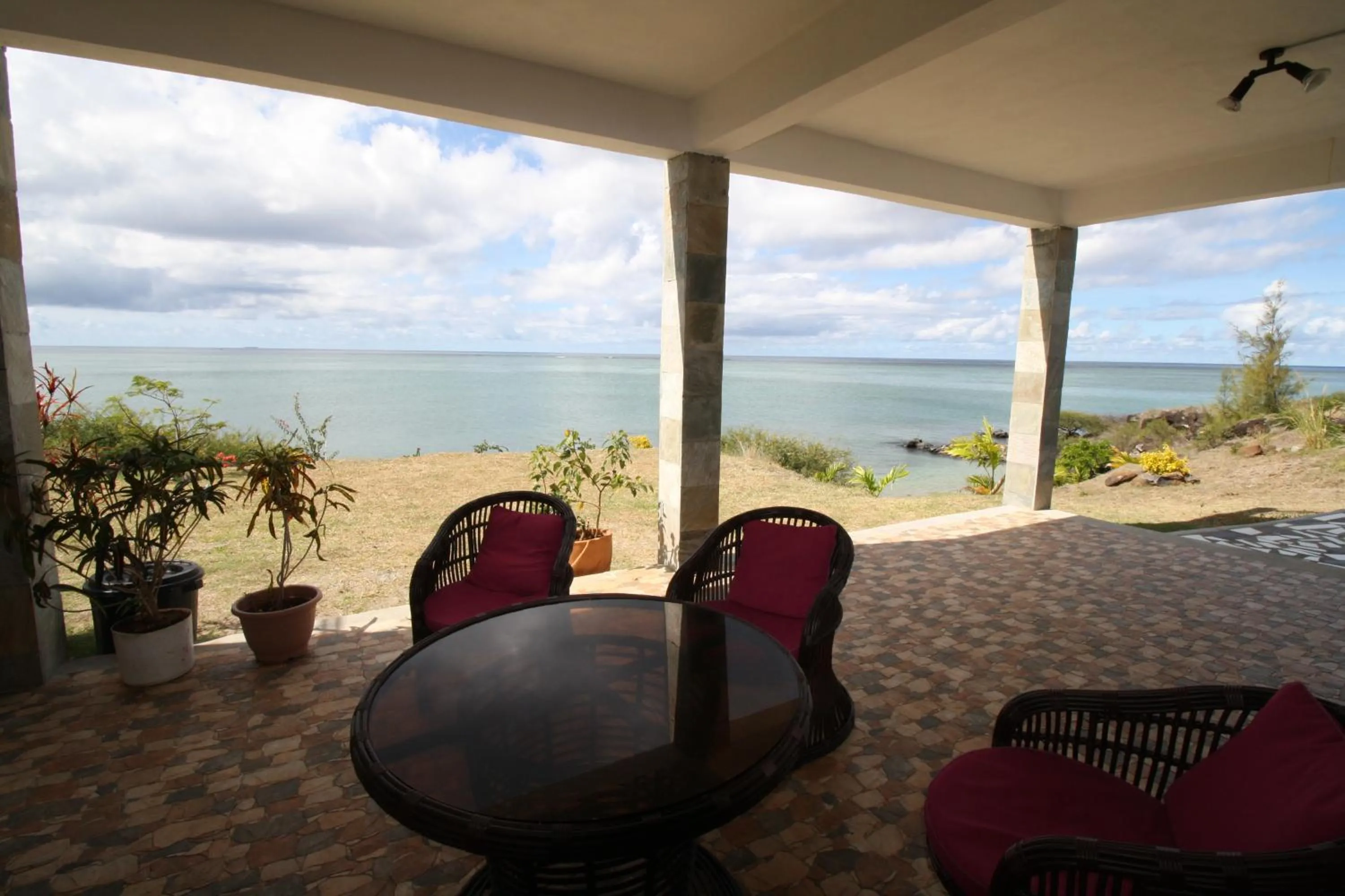 Patio in Villas Vetiver