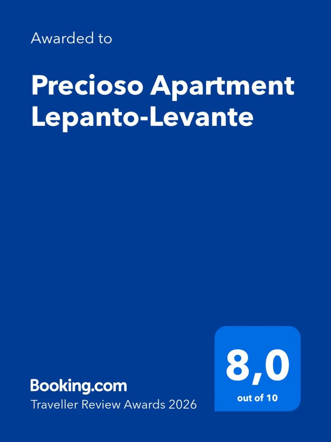 Precioso Apartment Lepanto-Levante