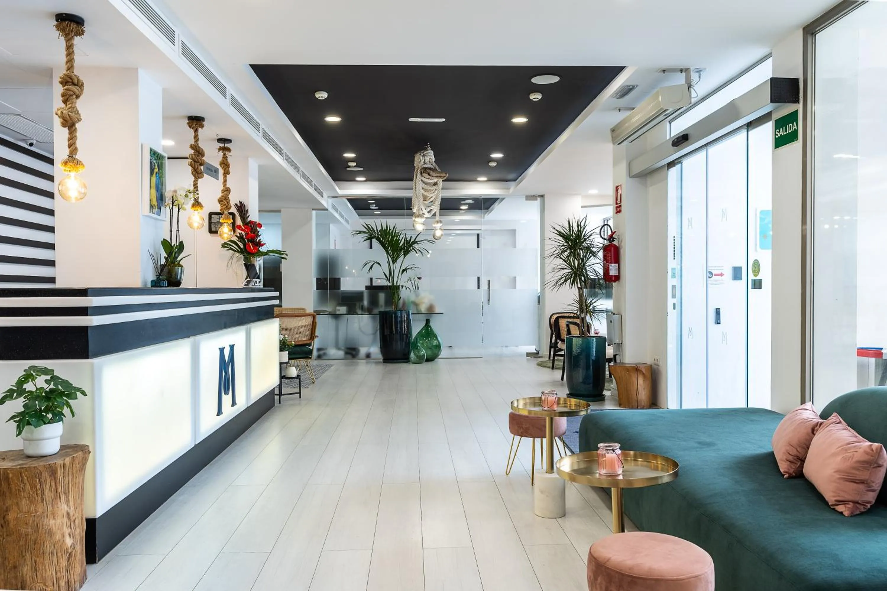 Lobby or reception in Hotel Boutique Minister 4Sup