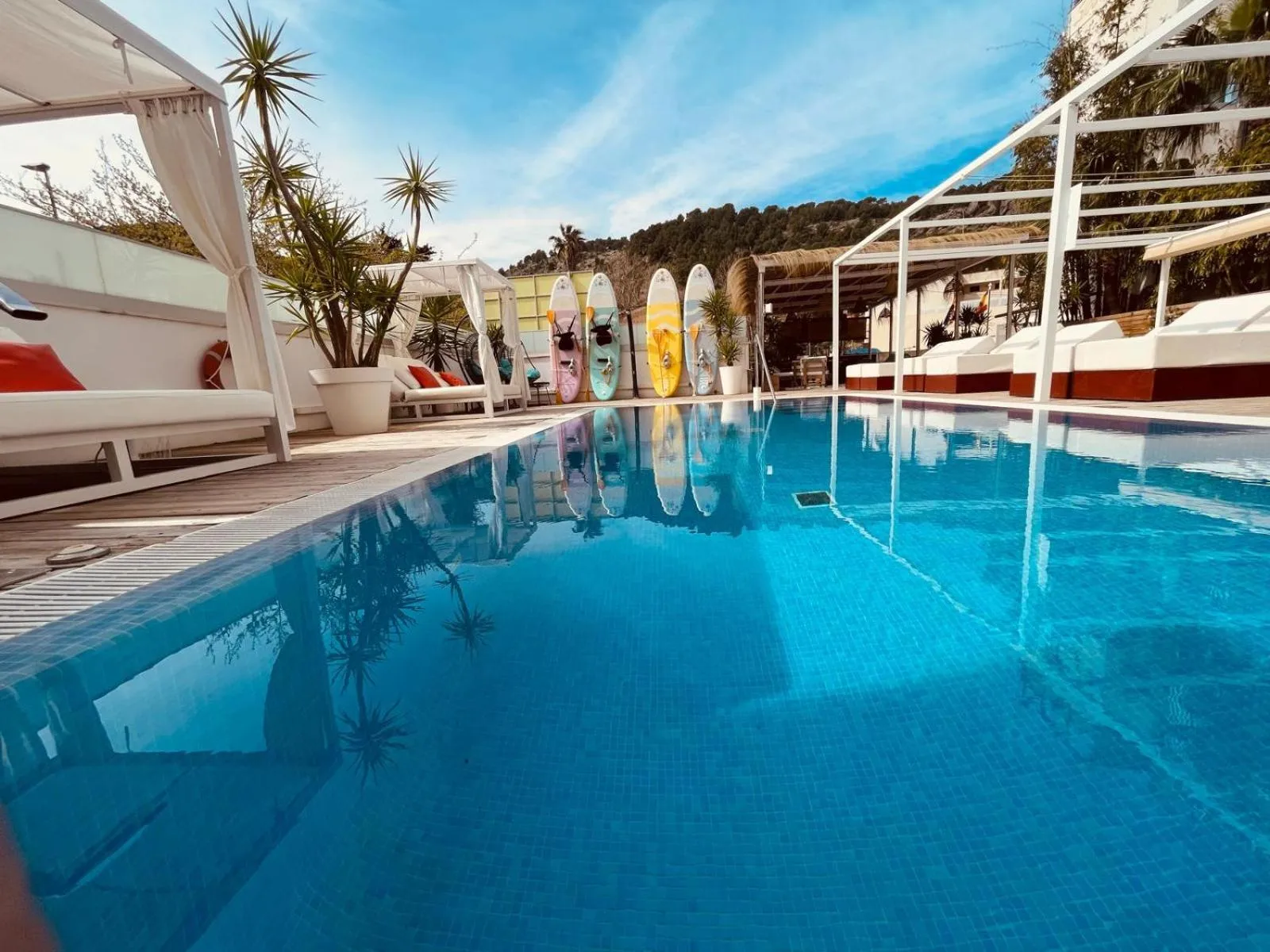 Swimming pool in Hotel Boutique Minister 4Sup