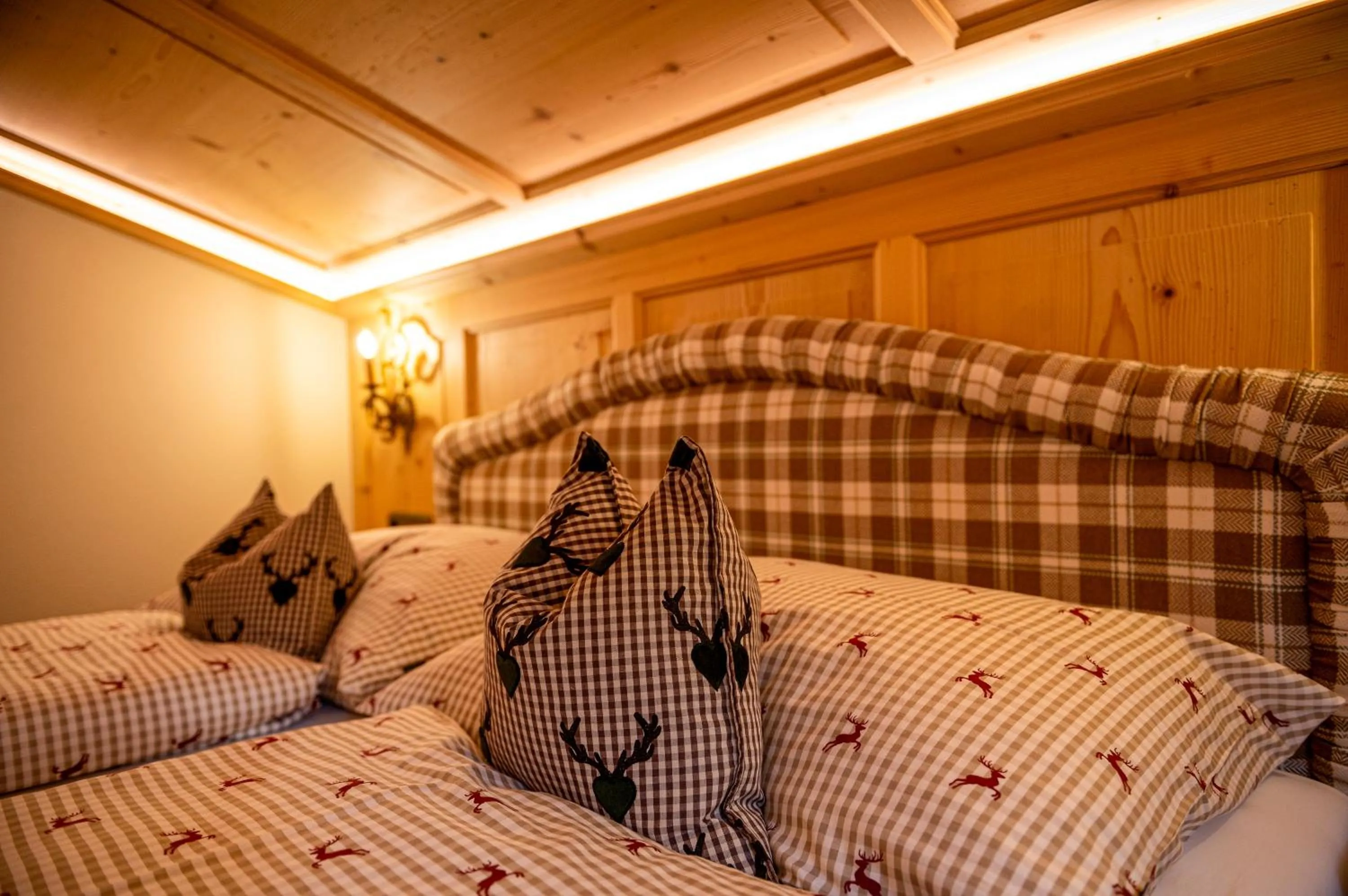 Bed in die AlpenRose